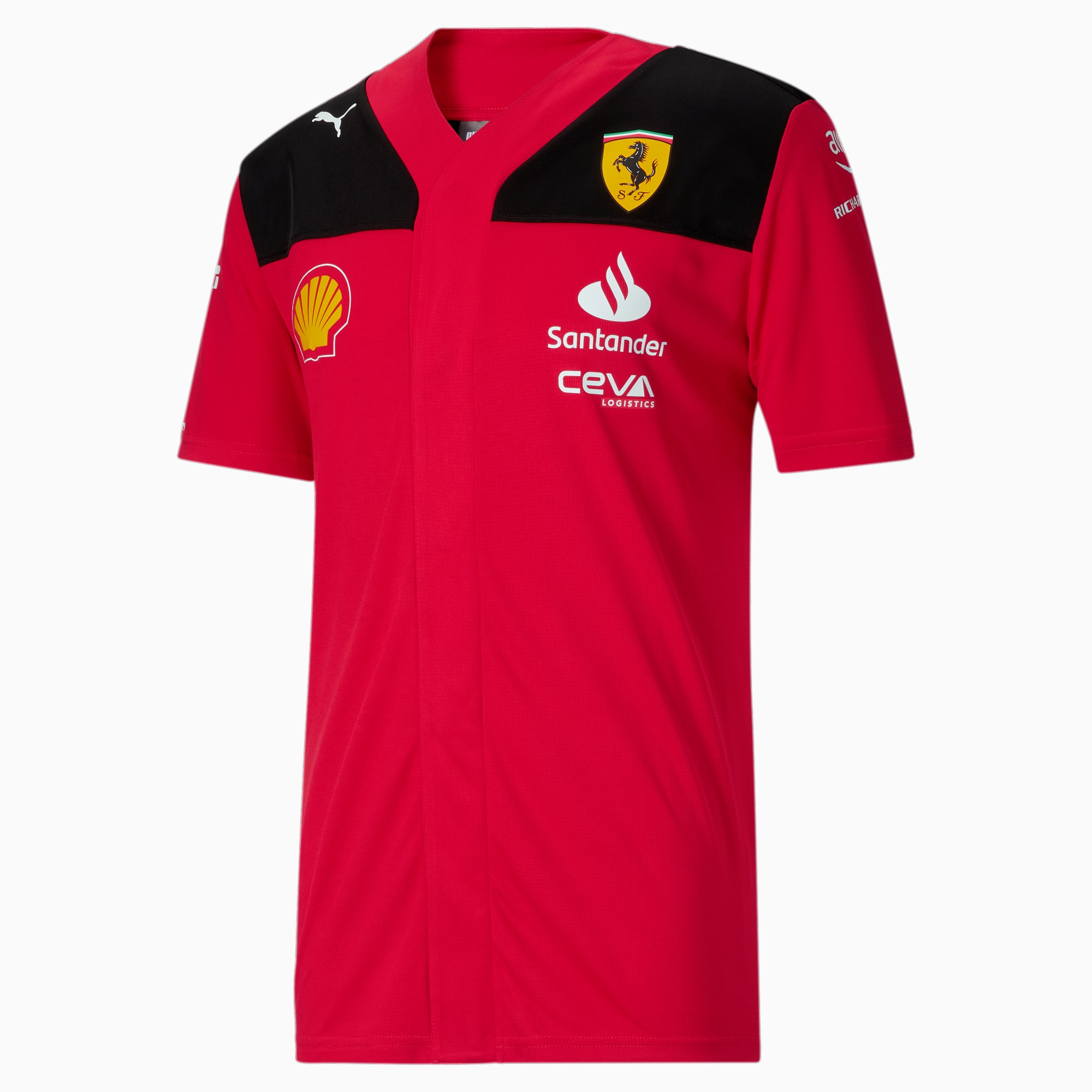 Scuderia Ferrari - Camiseta Team 2023 - Hombre - Rojo, Rojo - : Automotriz  