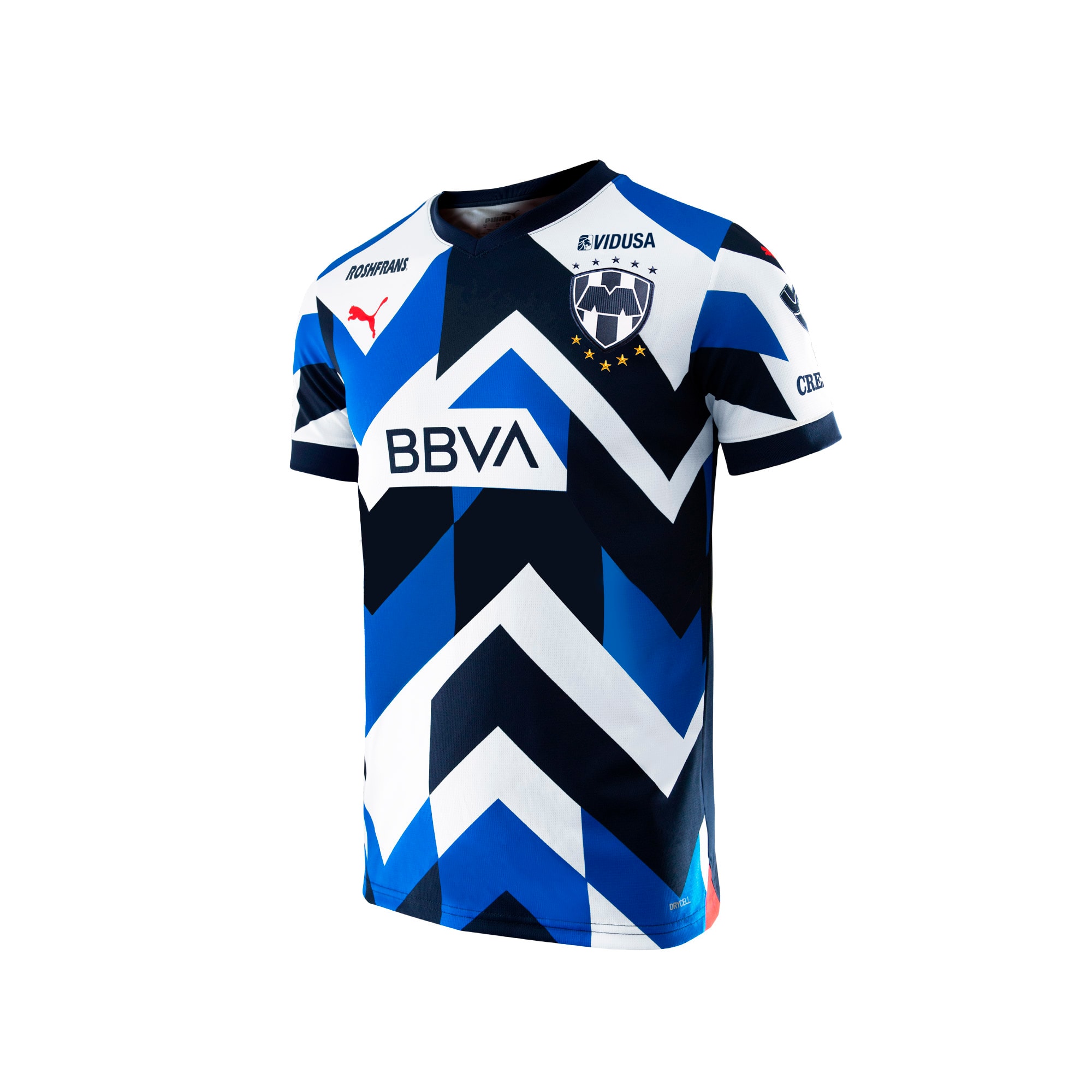 C.F. Monterrey Kids' Soccer Alternate Replica Shirt 2023-2024