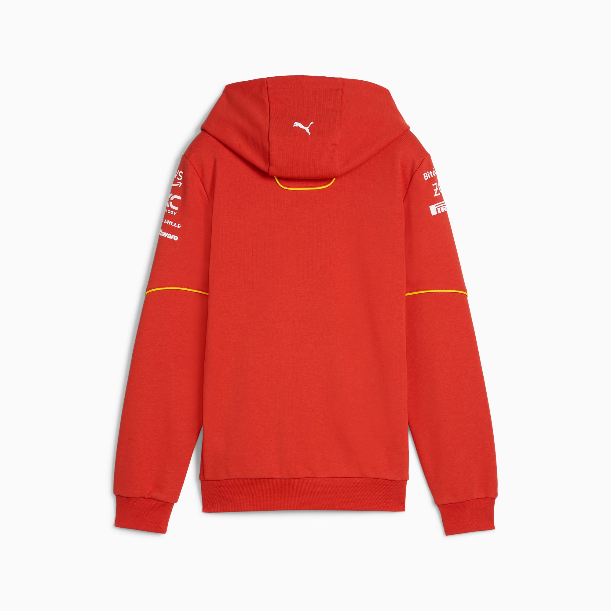 Felpa con cappuccio Collezione Replica Team Scuderia Ferrari 2024 per bambini PUMA