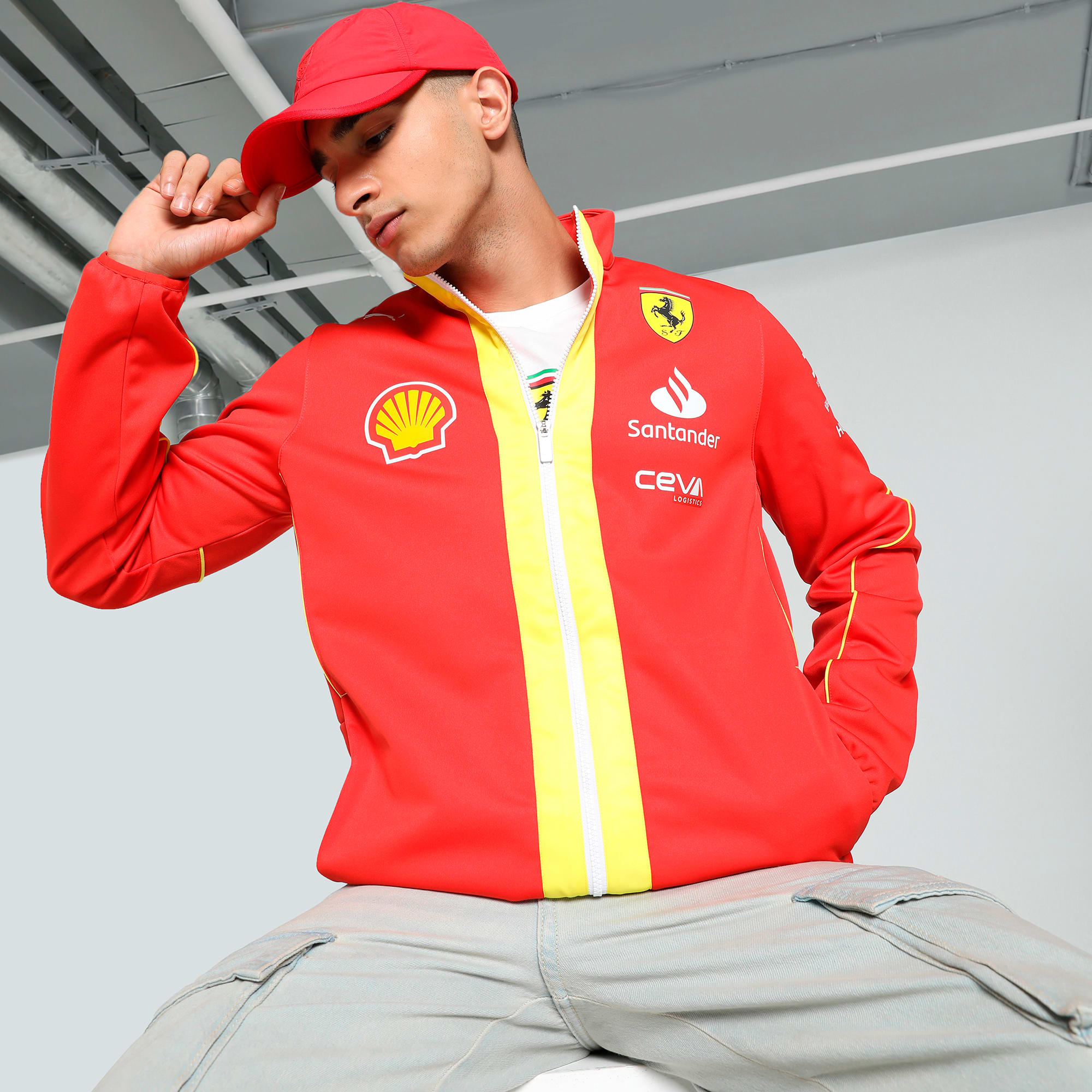 Scuderia Ferrari Team Softshell Men's Motorsport Jacket | PUMA