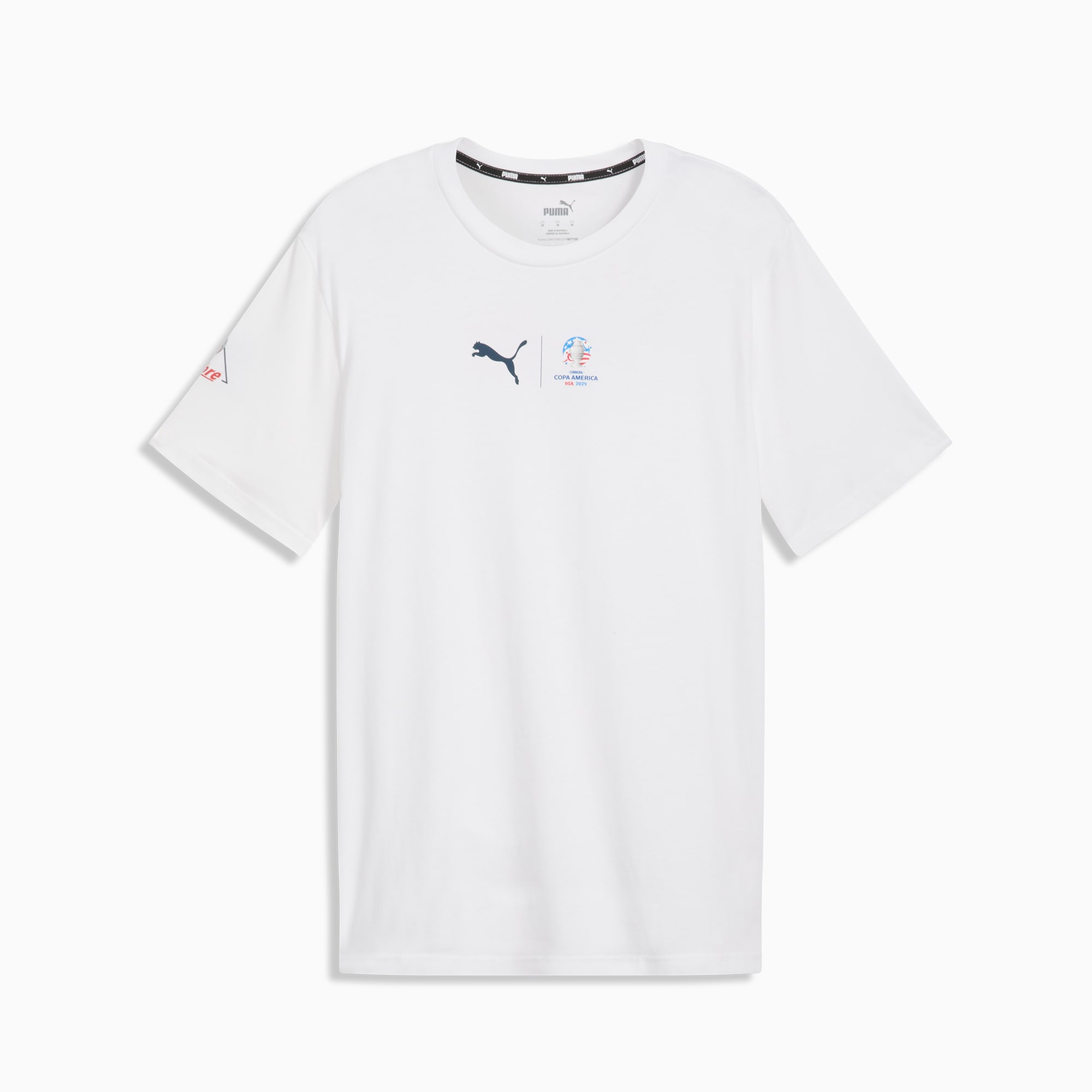 Puma Men s Cumbre Conmebol Copa America 2024 Tee White XXLarge