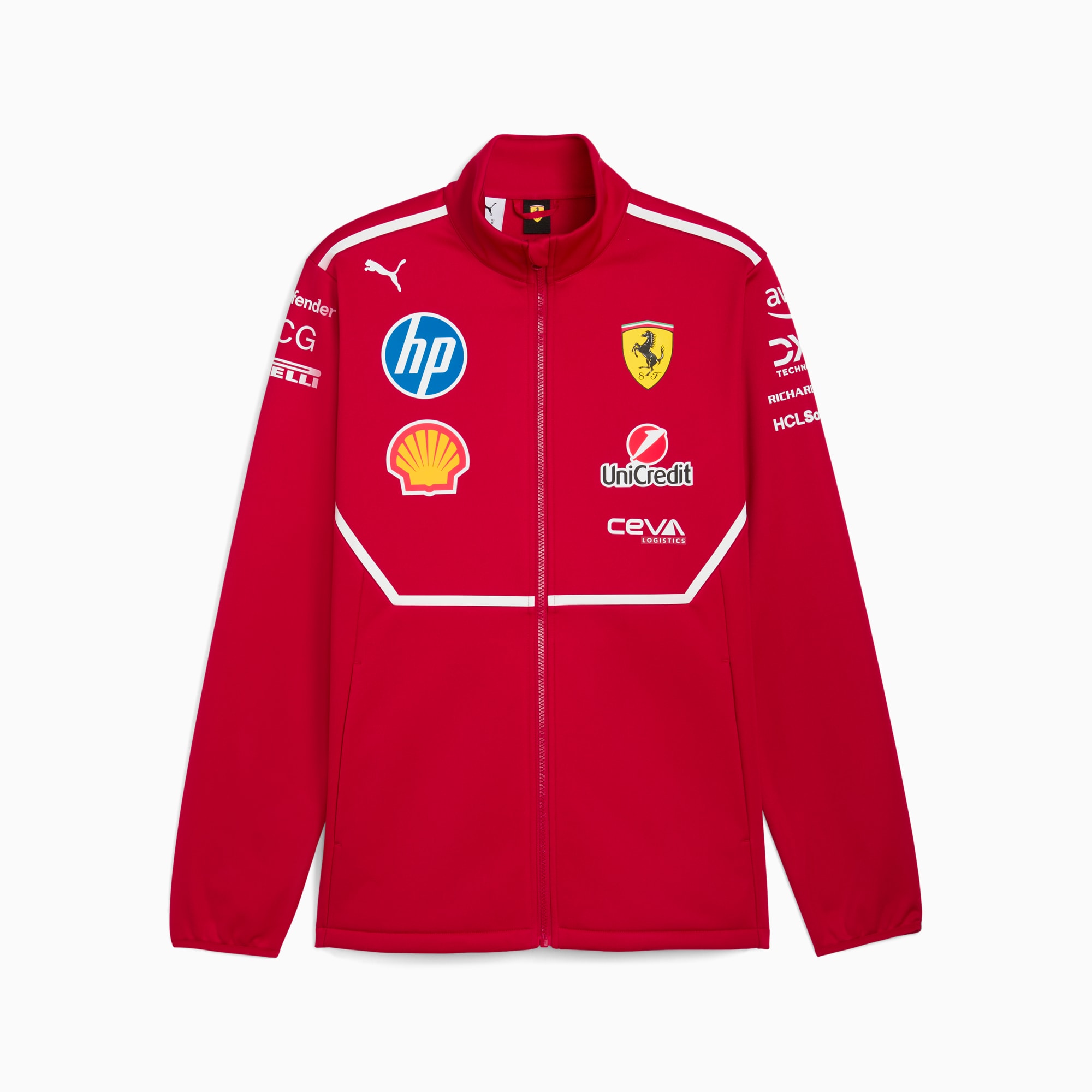 Scuderia Ferrari Team Men's Softshell Motorsport Jacket | PUMA Scuderia Ferrari Team Men's Softshell Motorsport Jacket | PUMA