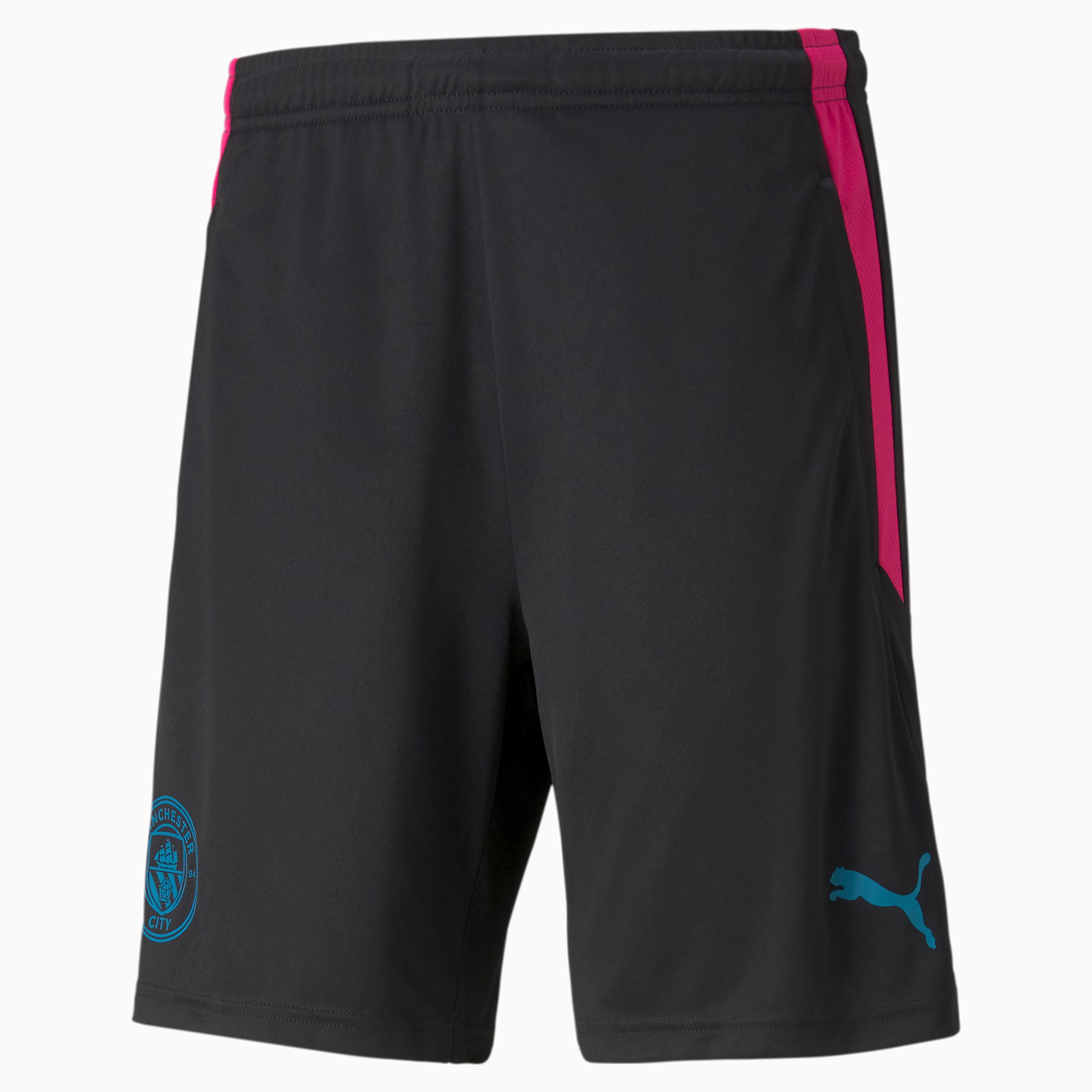 Puma black football shorts hotsell