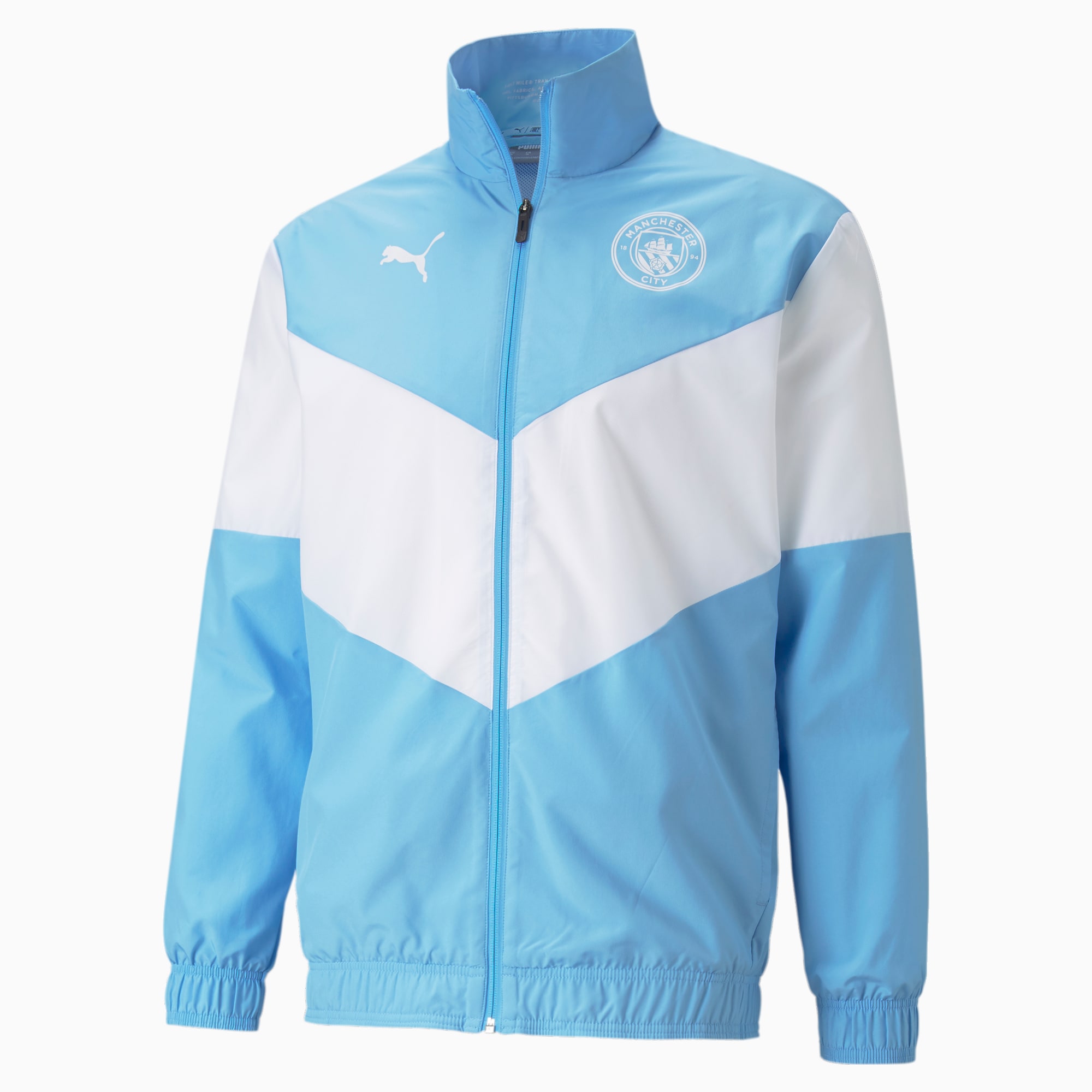 PUMA x FIRST MILE Manchester City Prematch Men s Soccer Jacket PUMA