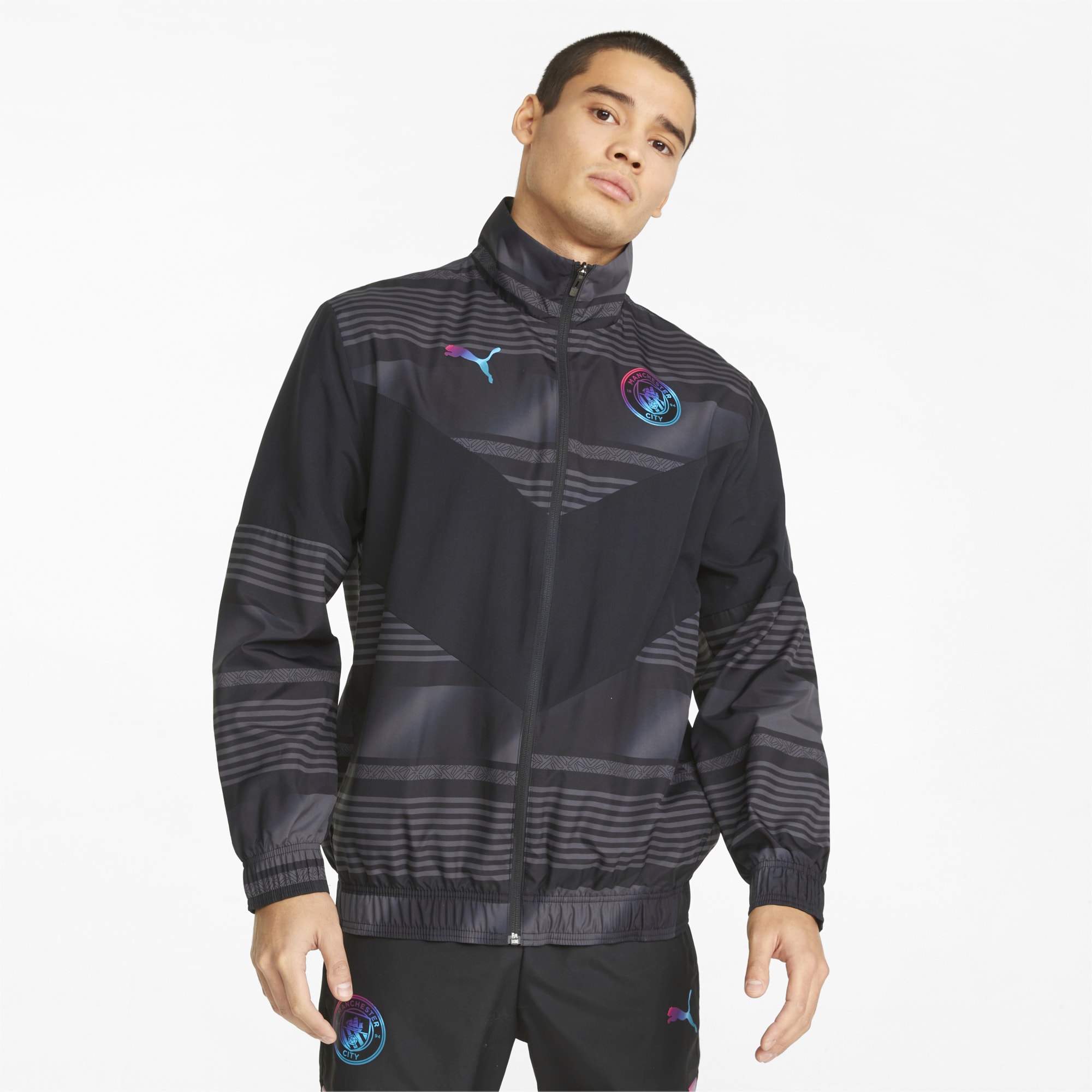 Man city puma jacket online