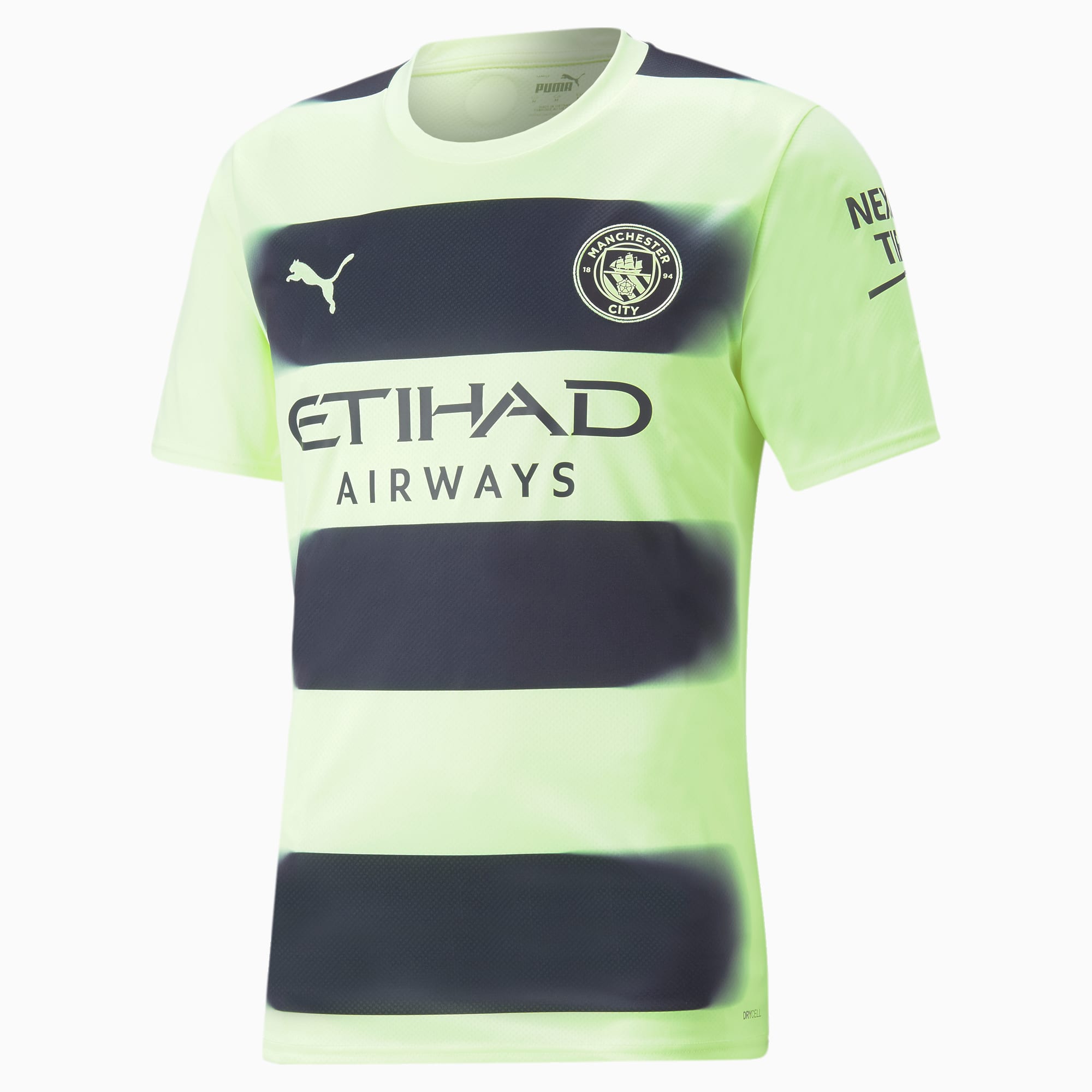 Puma Jerseys  Manchester City 125 Year Anniversary Replica Jersey  Marina-Puma White - Mens · Boudoir