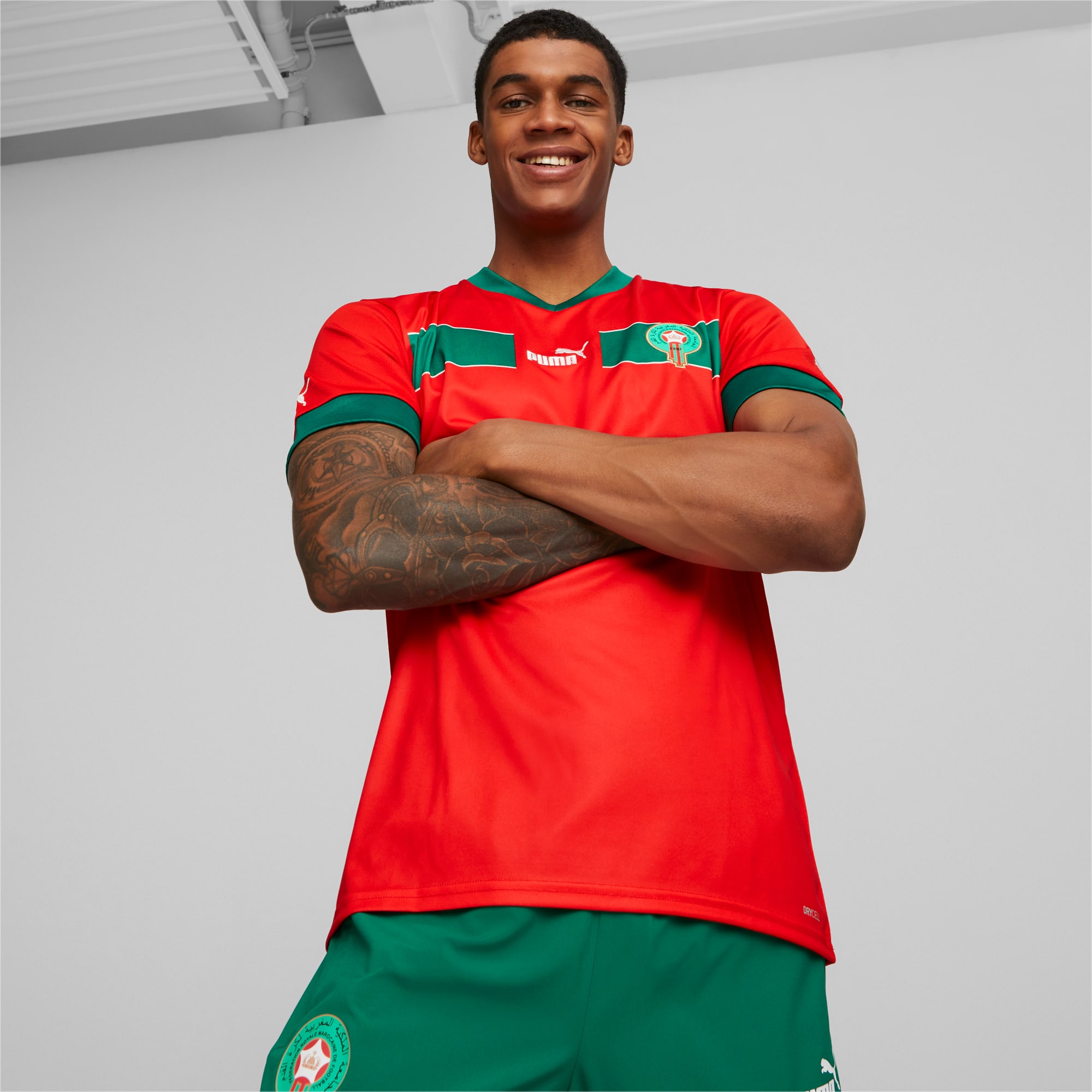 Morocco World Cup 2022 PUMA Home Kit - FOOTBALL FASHION