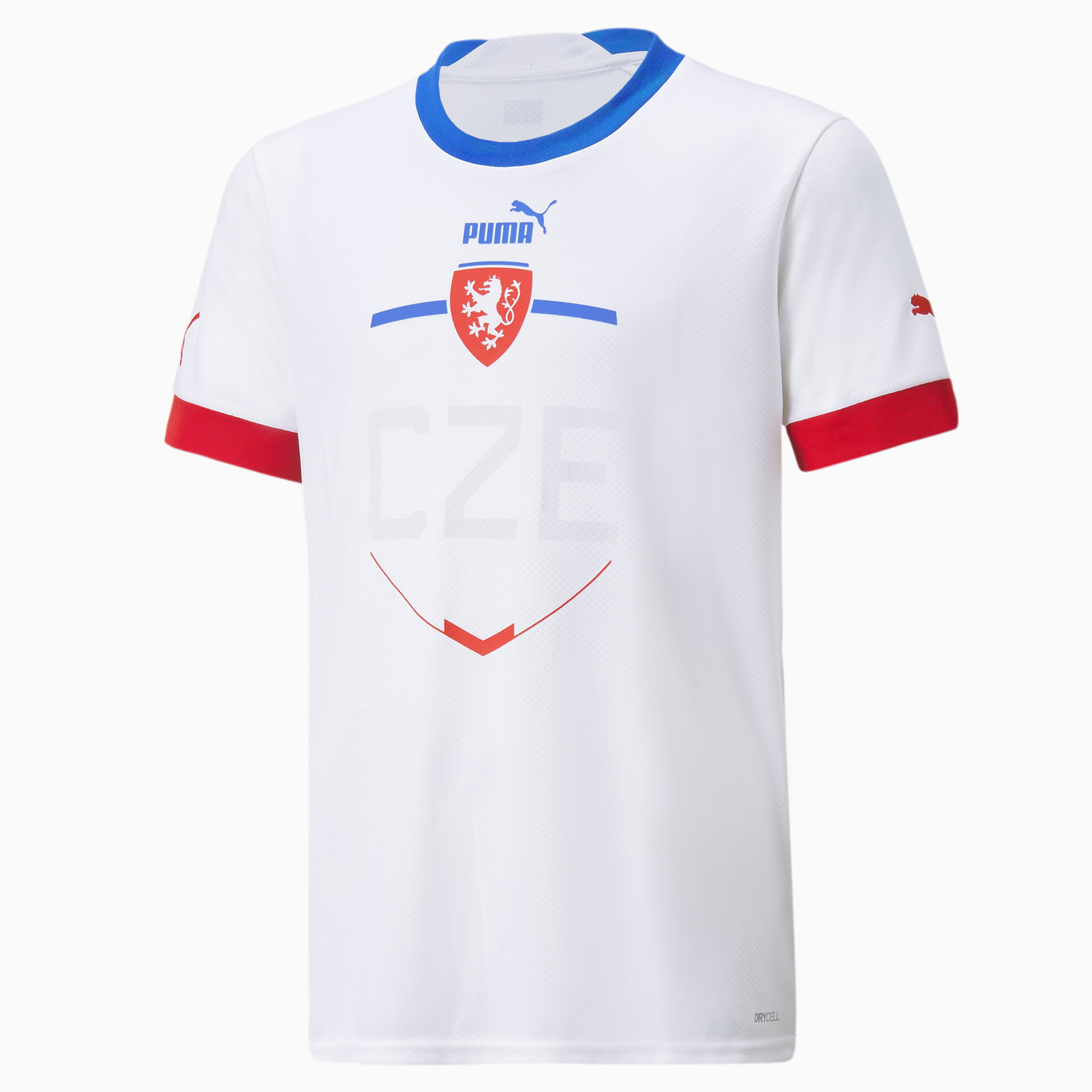 Czech Republic National Team Puma 2022/23 Away Replica Jersey - White