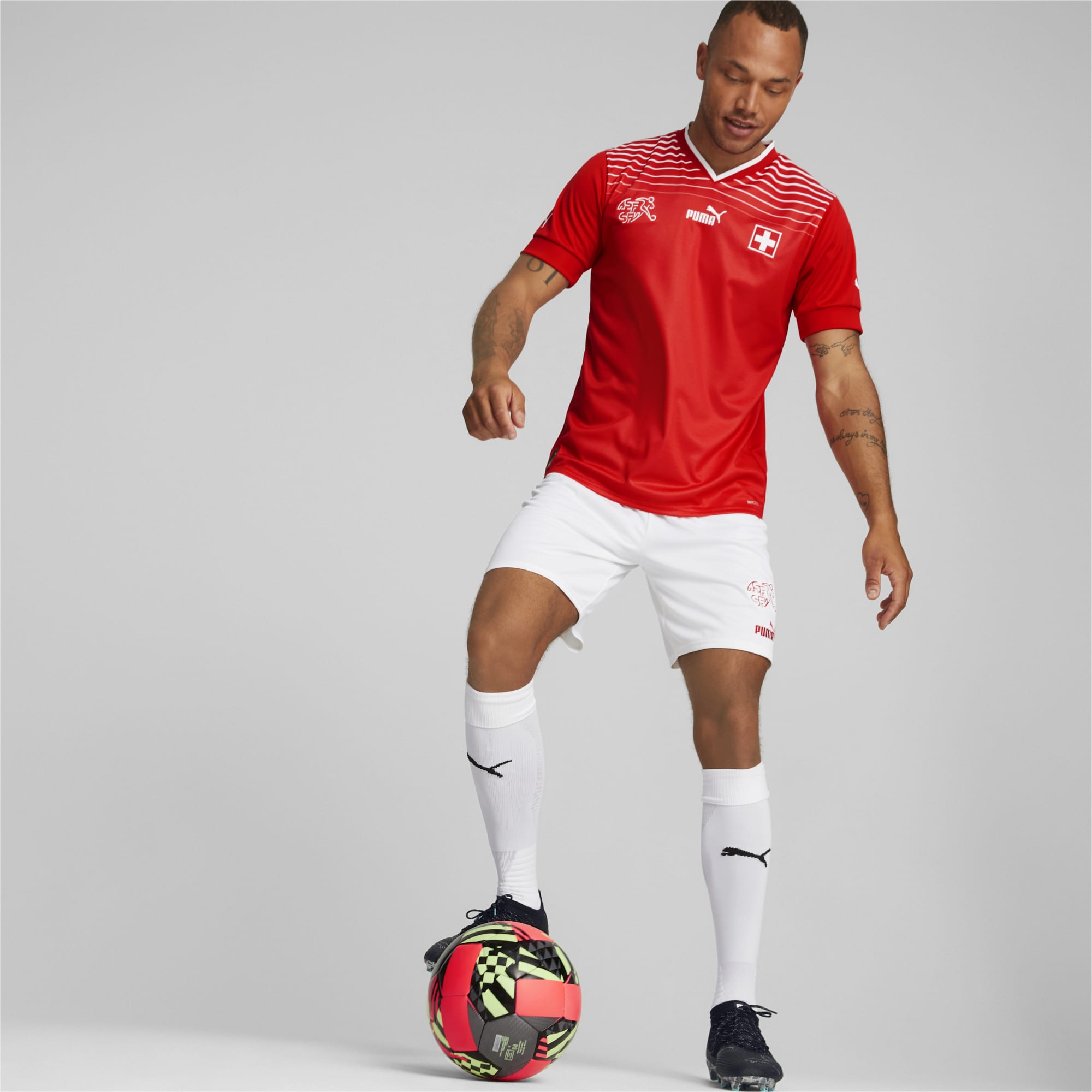 Achat Suisse Promo Home maillot de football homme WM 2022 hommes pas cher