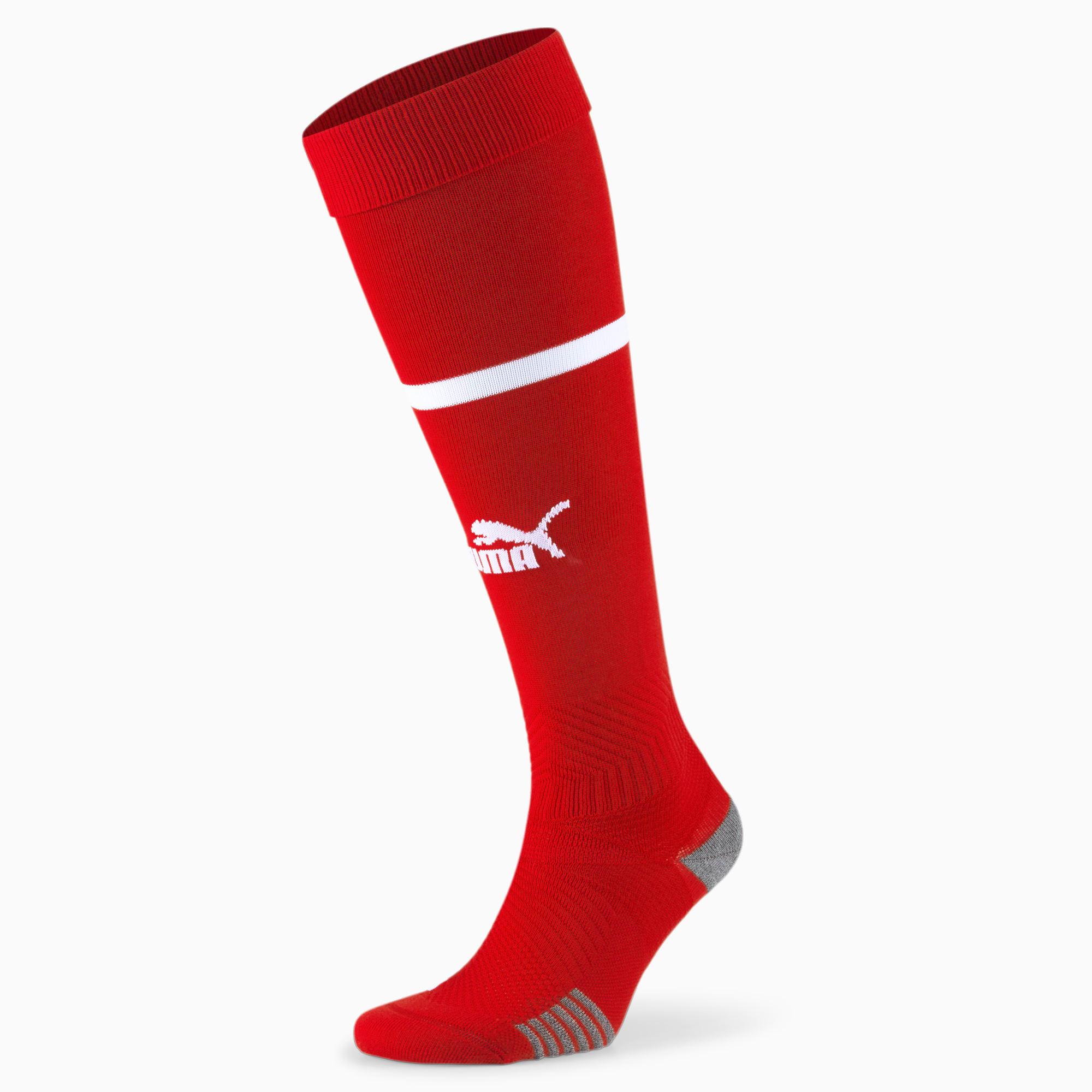 PUMA Schweiz Fußball Ringelsocken in Rot für Herren Herren Bekleidung Unterwäsche Socken 
