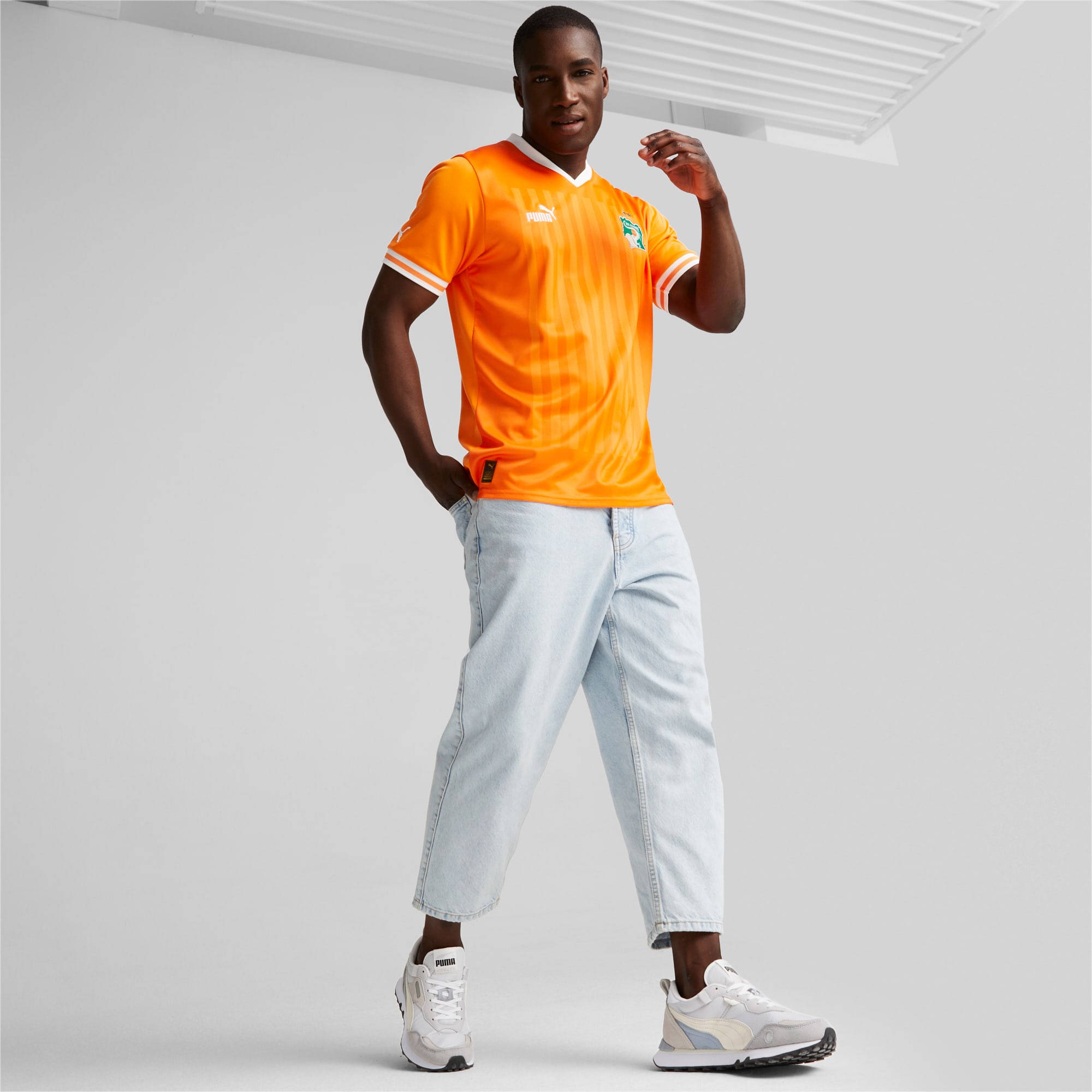 Maillot Home 22 23 C te d Ivoire Homme white PUMA