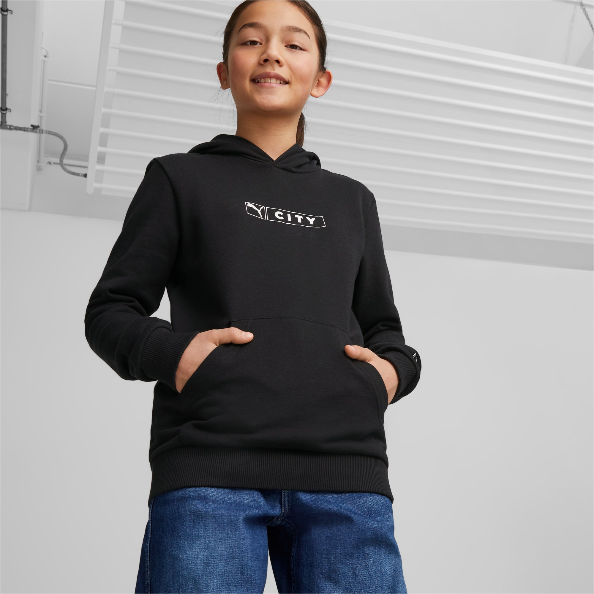 Sudadera con capucha ftblLegacy del Manchester City F.C. para j venes