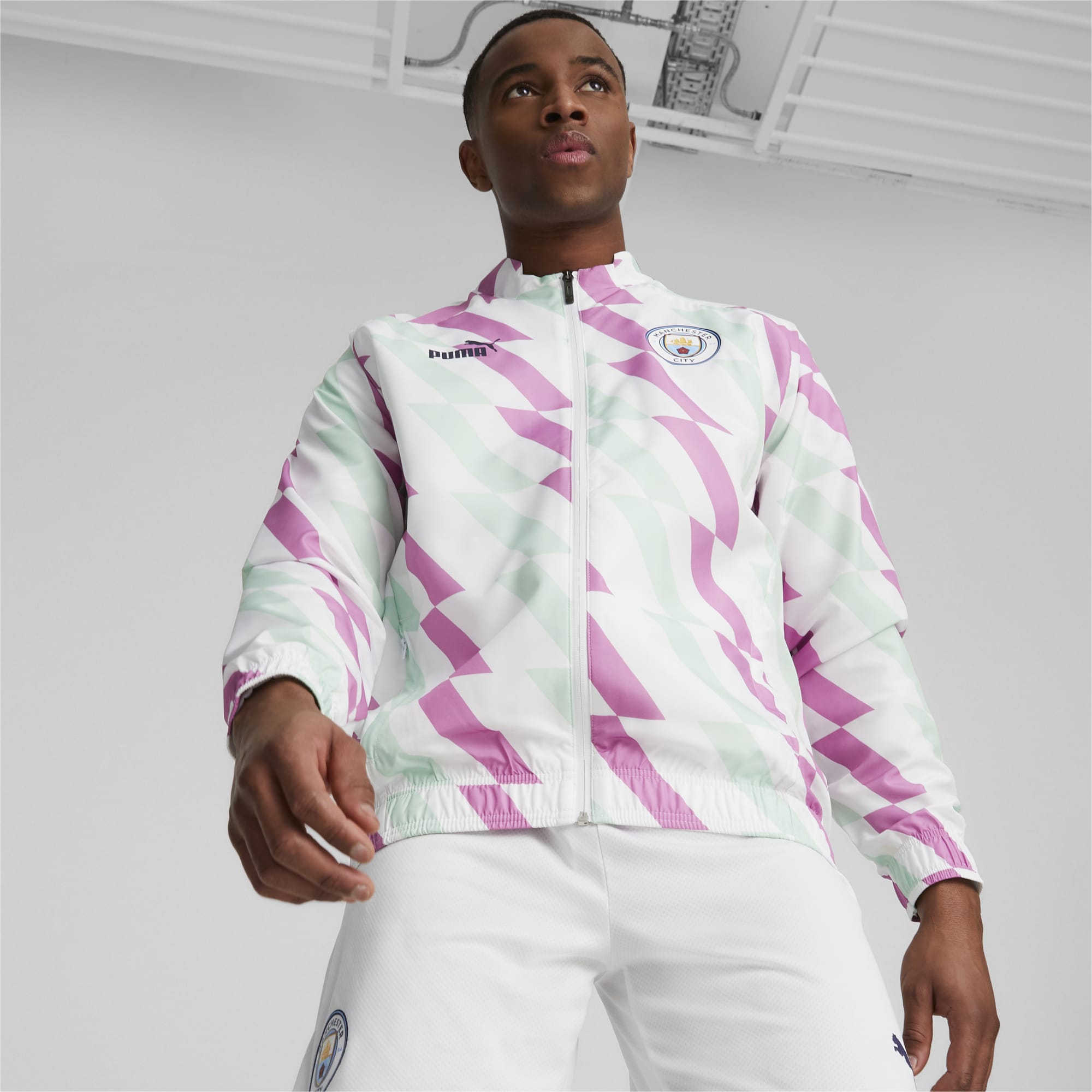 Giacca puma top uomo rosa