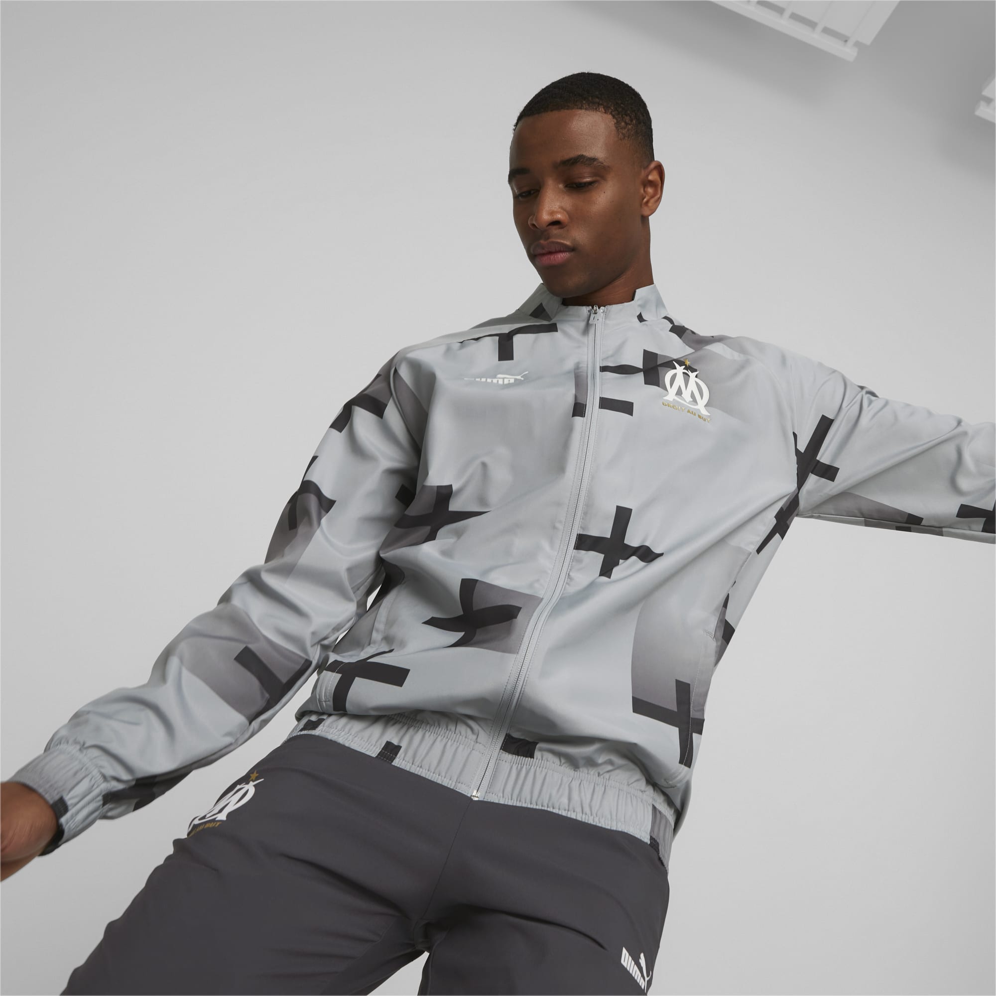 Veste puma olympique de marseille best sale