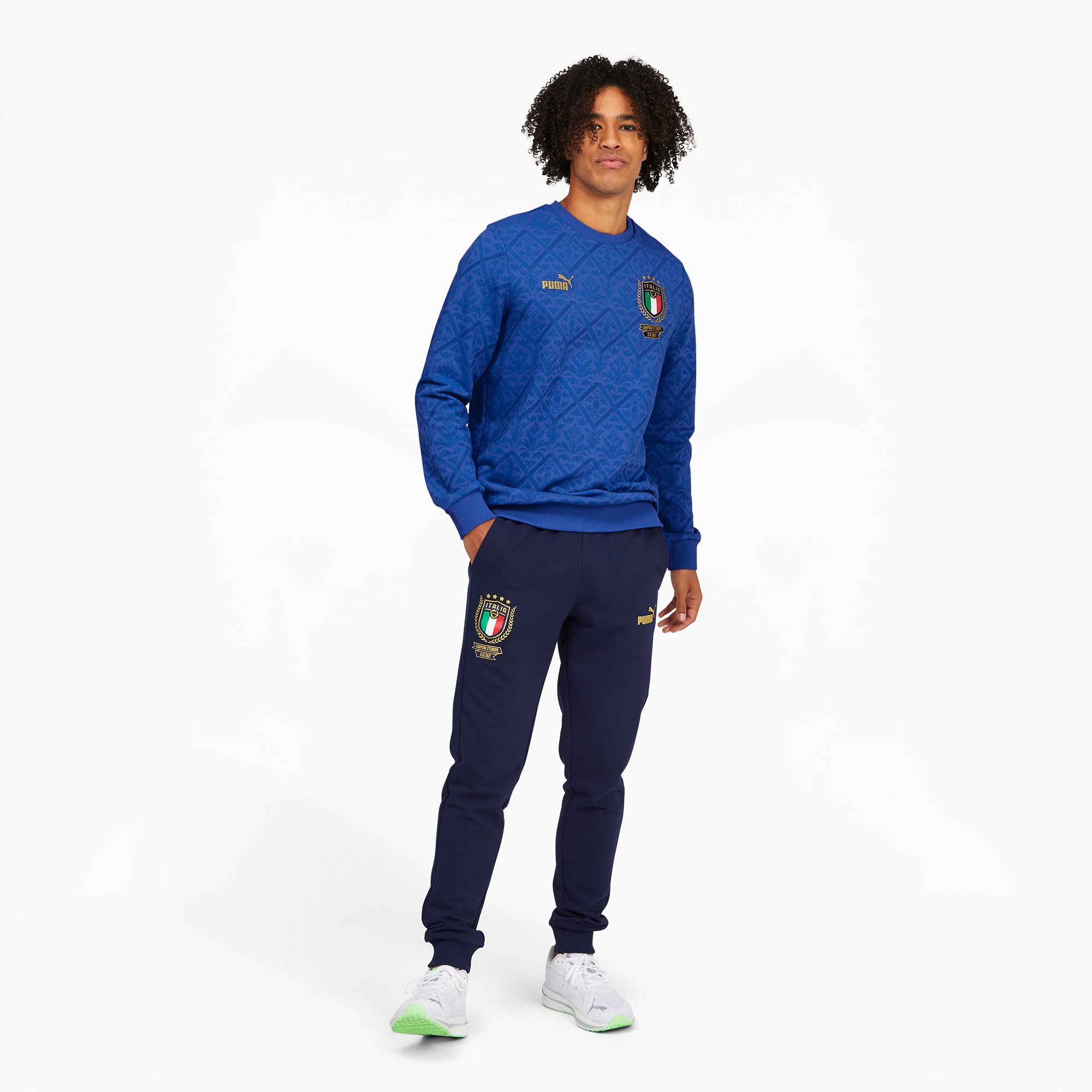 FIGC Graphic Winner Men's Soccer Sweatshirt