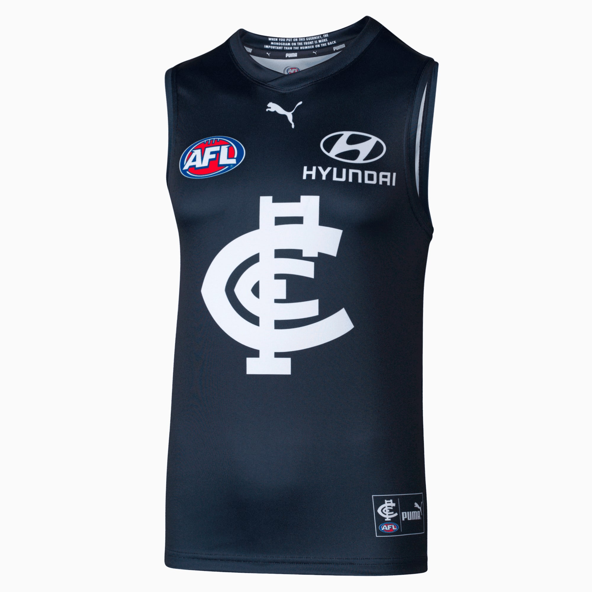 Carlton Football Club Replica HOME Guernsey Dark Navy CFC PUMA