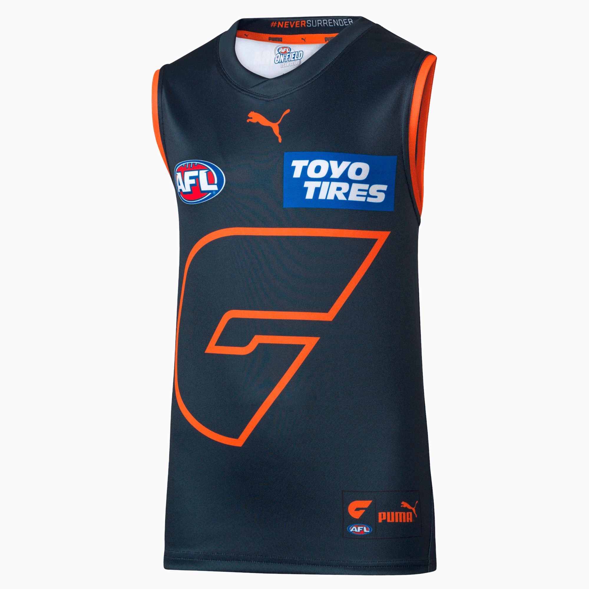 GWS GIANTS Replica CLASH Guernsey - Youth 8-16 years | Midnight Navy 
