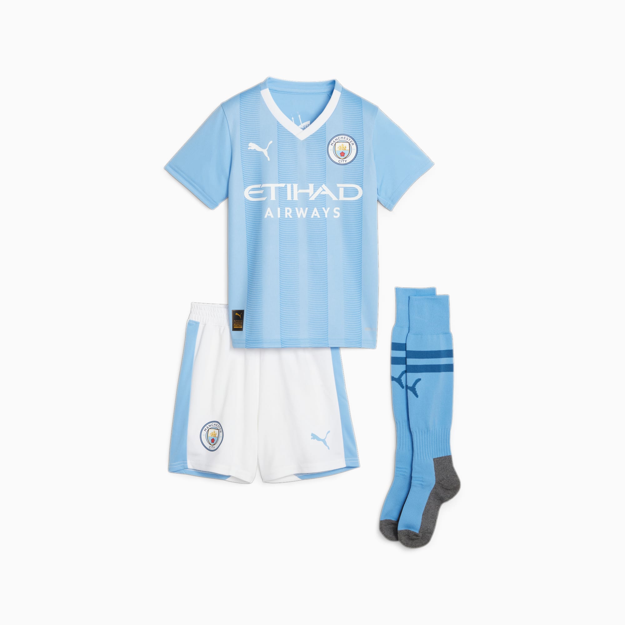 Maillot d'avant-match 23/24 Manchester City Enfant et Adolescent, blue