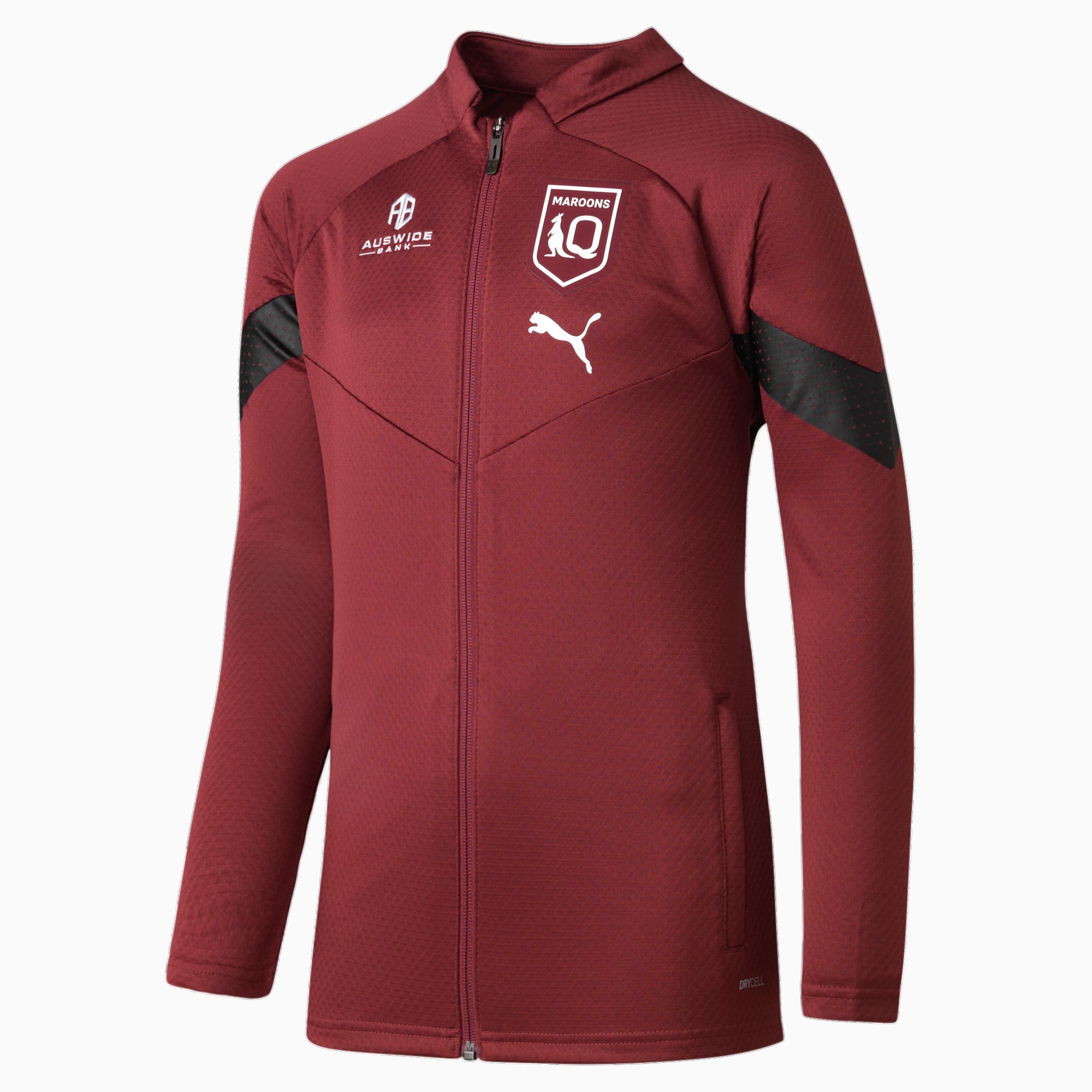 Queensland MaroonsTraining Full Zip Jacket Youth 8 16 years