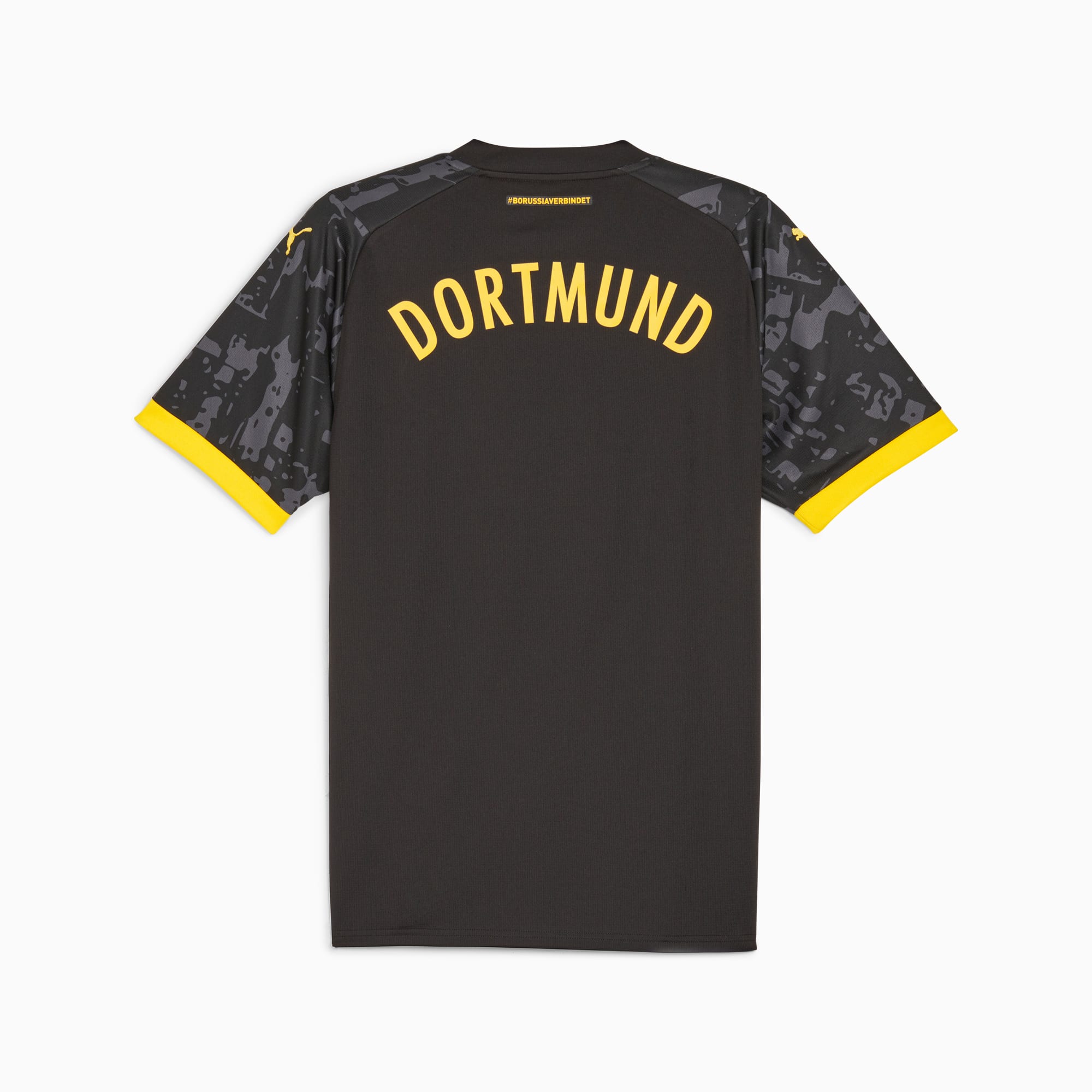 Borussia Dortmund 23 24 uitshirt voor heren yellow PUMA