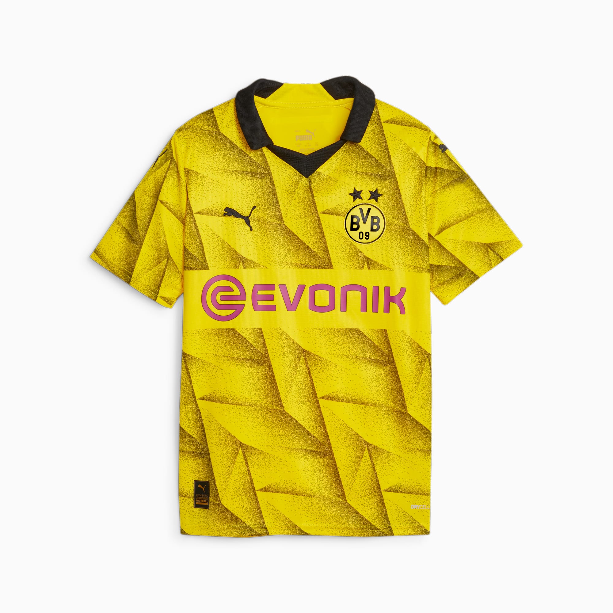 Borussia Dortmund 23 24 Youth Third Jersey Cyber Yellow PUMA