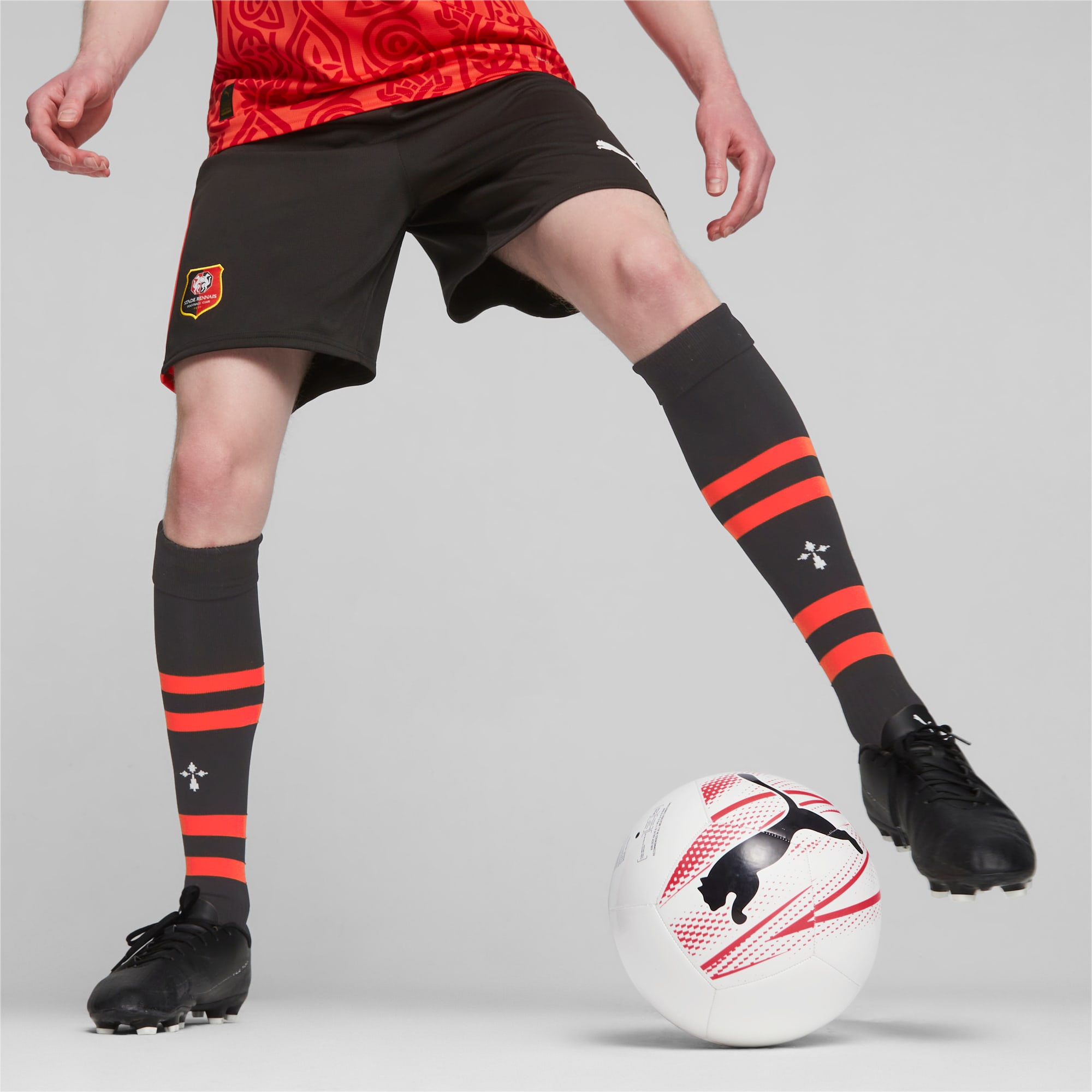 Stade Rennais F.C. voetbalshort red PUMA