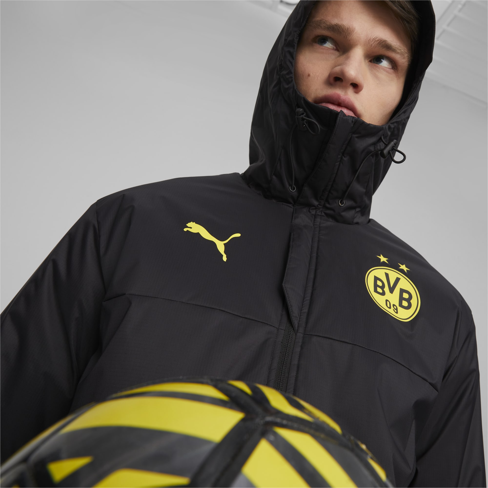 Puma bvb winterjacke hotsell