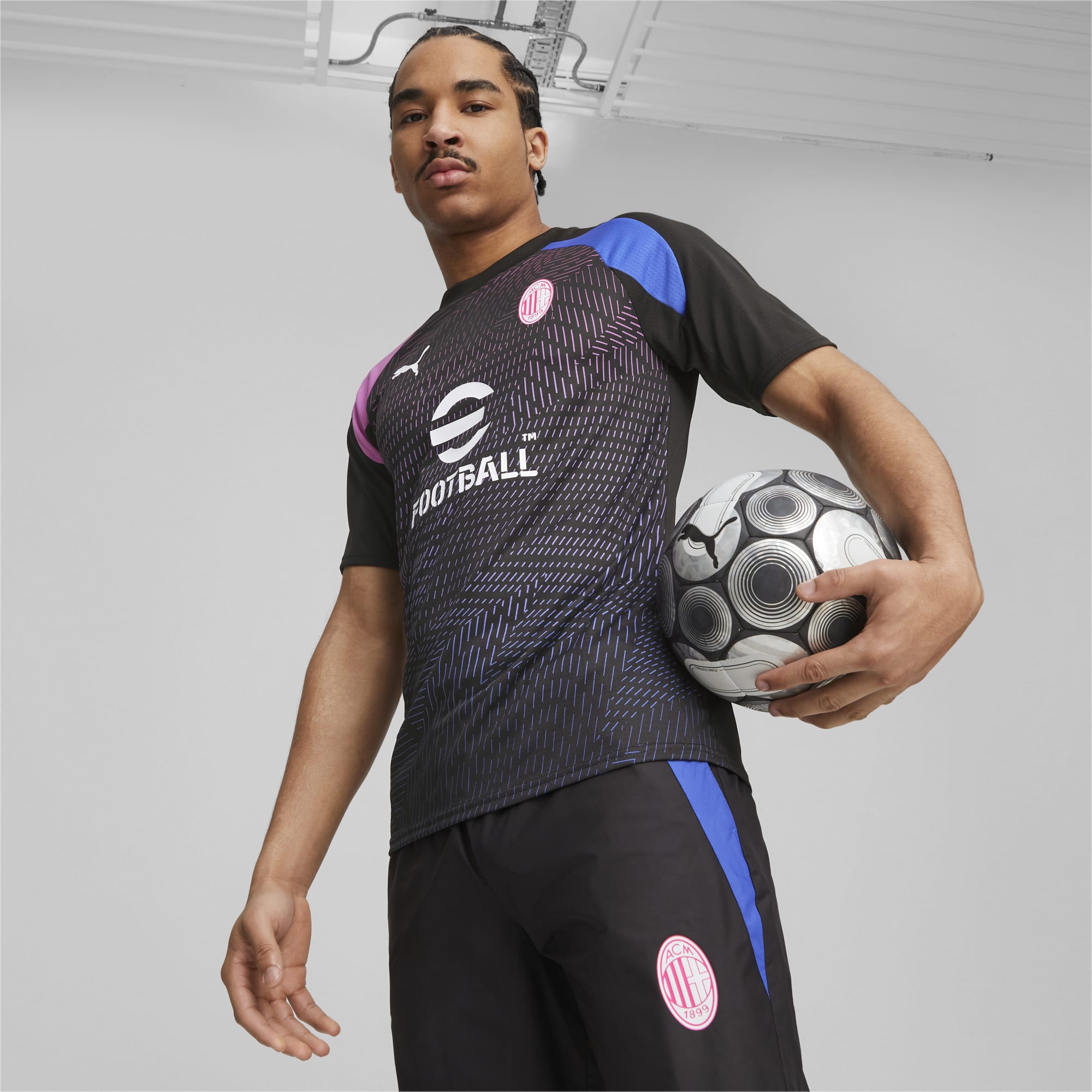 Ac milan sales pre match jersey