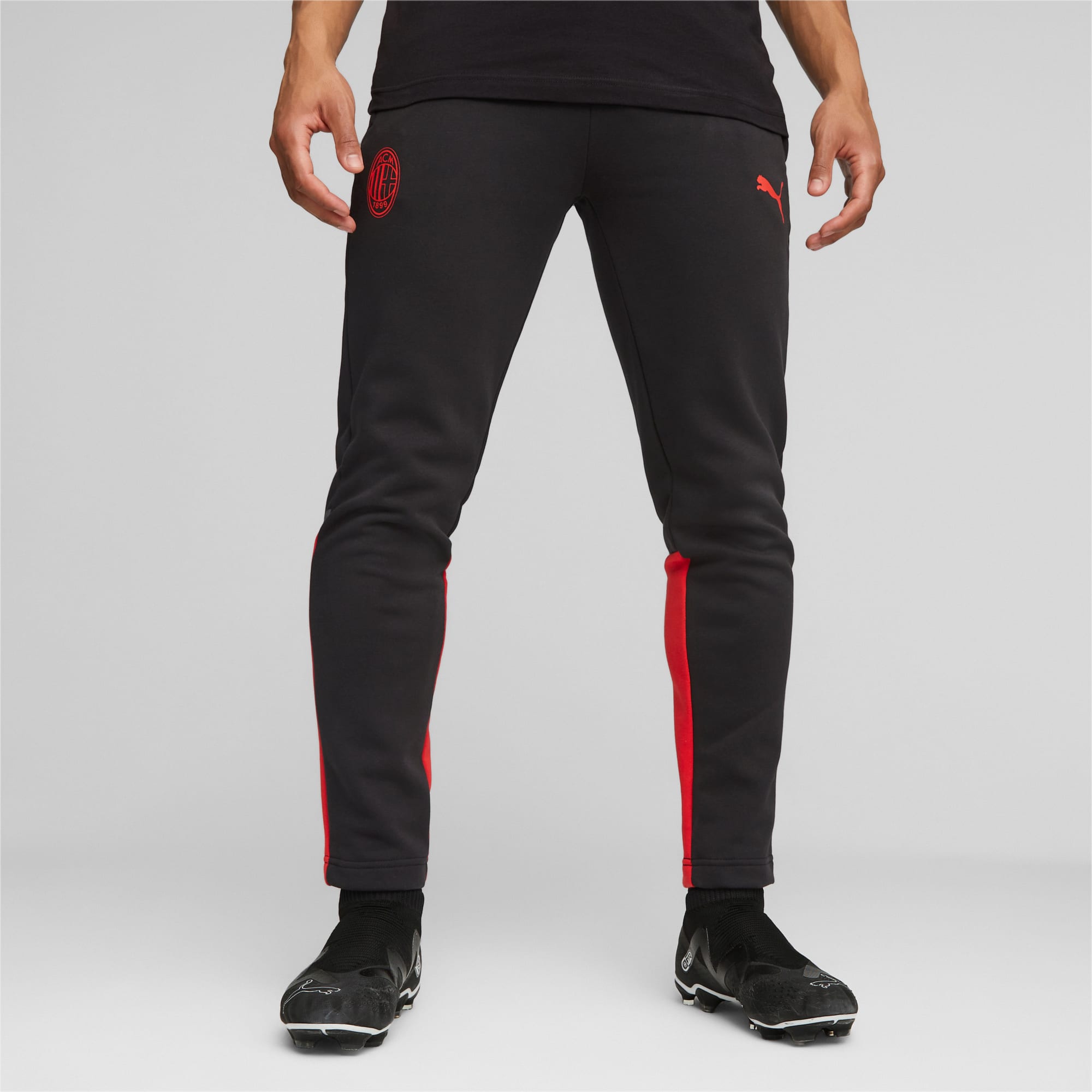 Pantaloni della tuta da calcio AC Milan Casuals, red