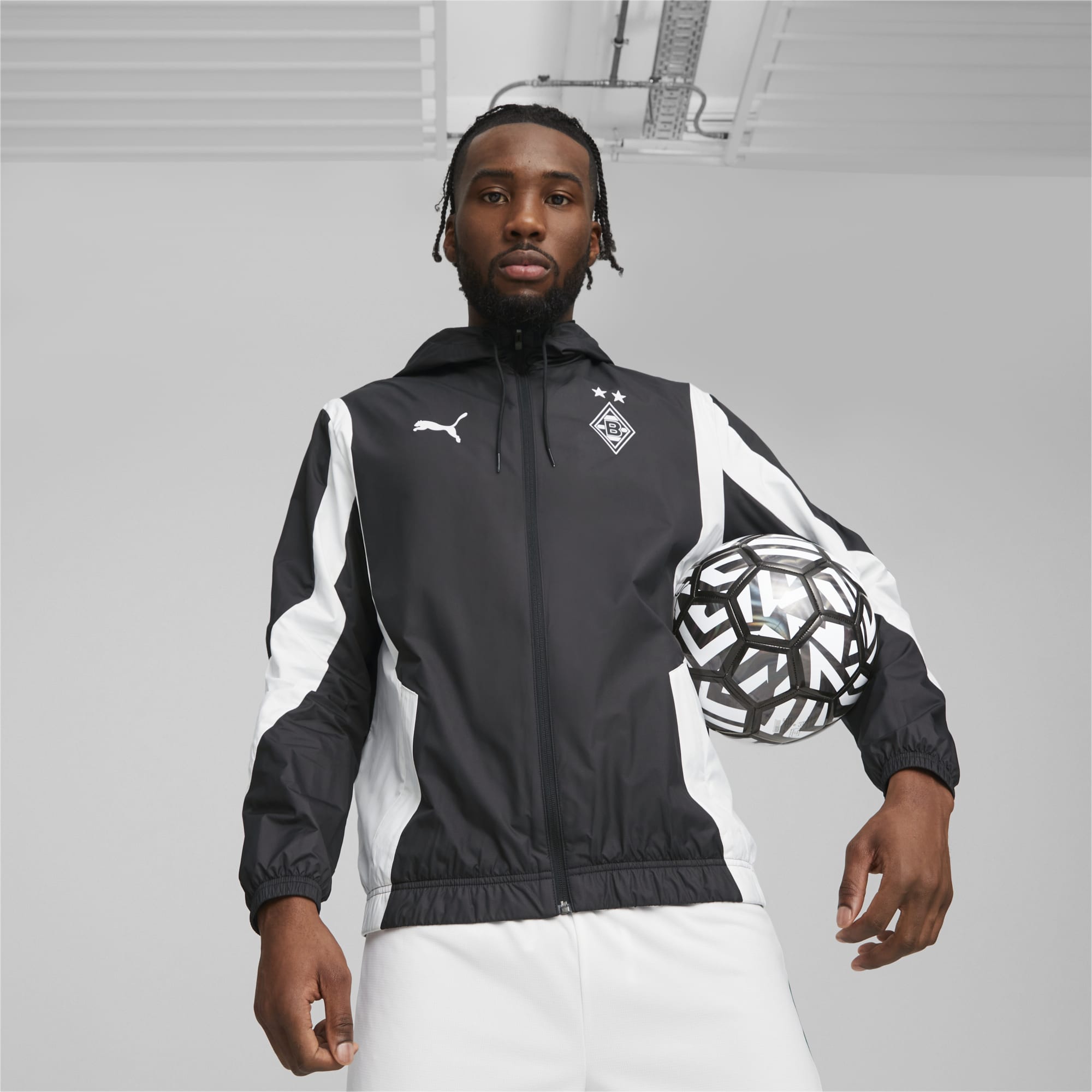 Borussia M nchengladbach Football Pre match Anthem Jacket