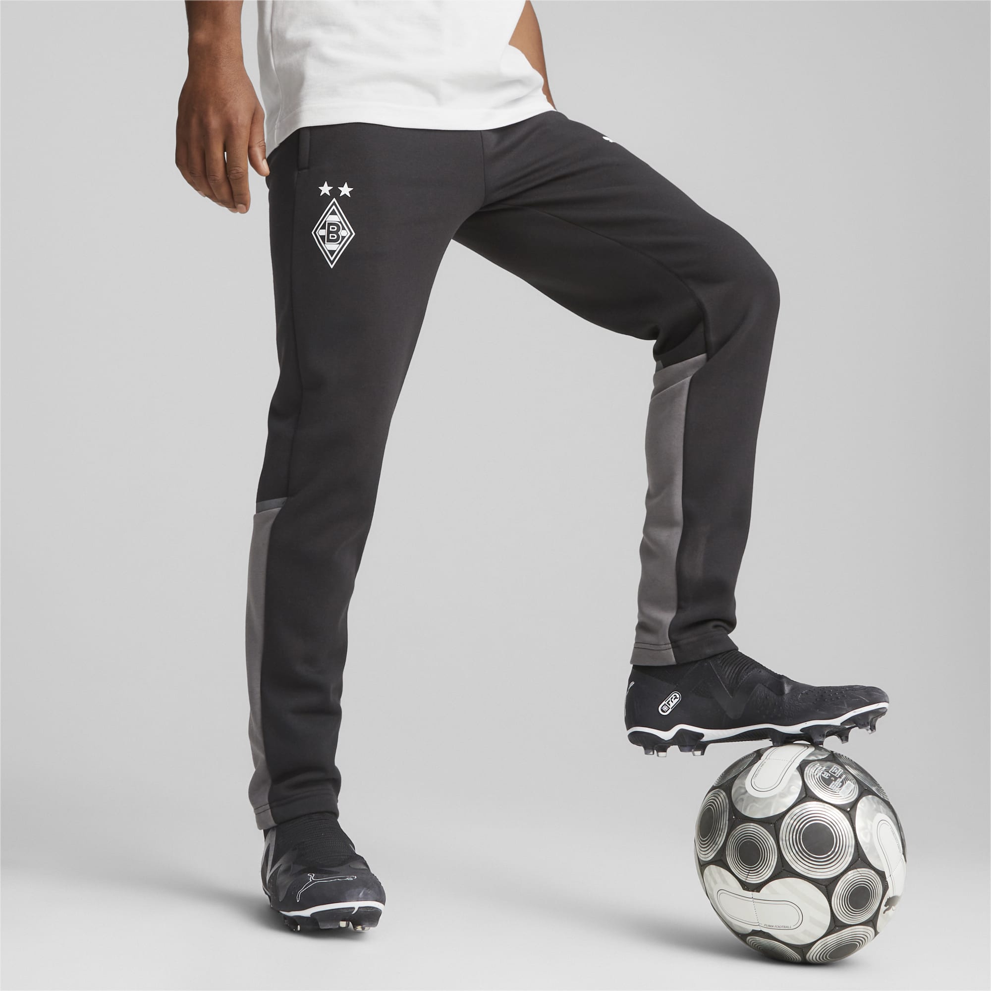 Borussia M nchengladbach Casuals Sweatpants gray PUMA