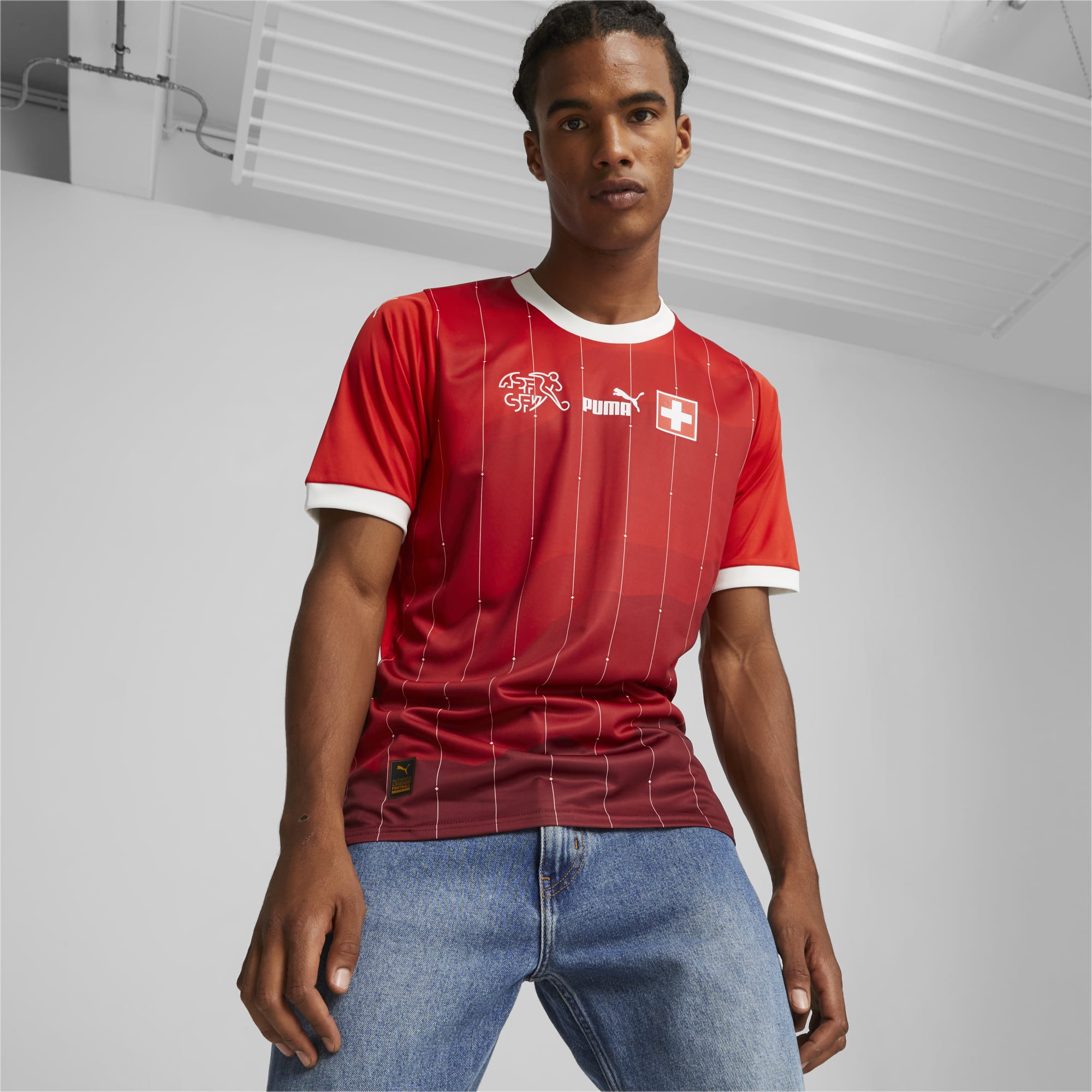 Switzerland 23 24 Home Jersey