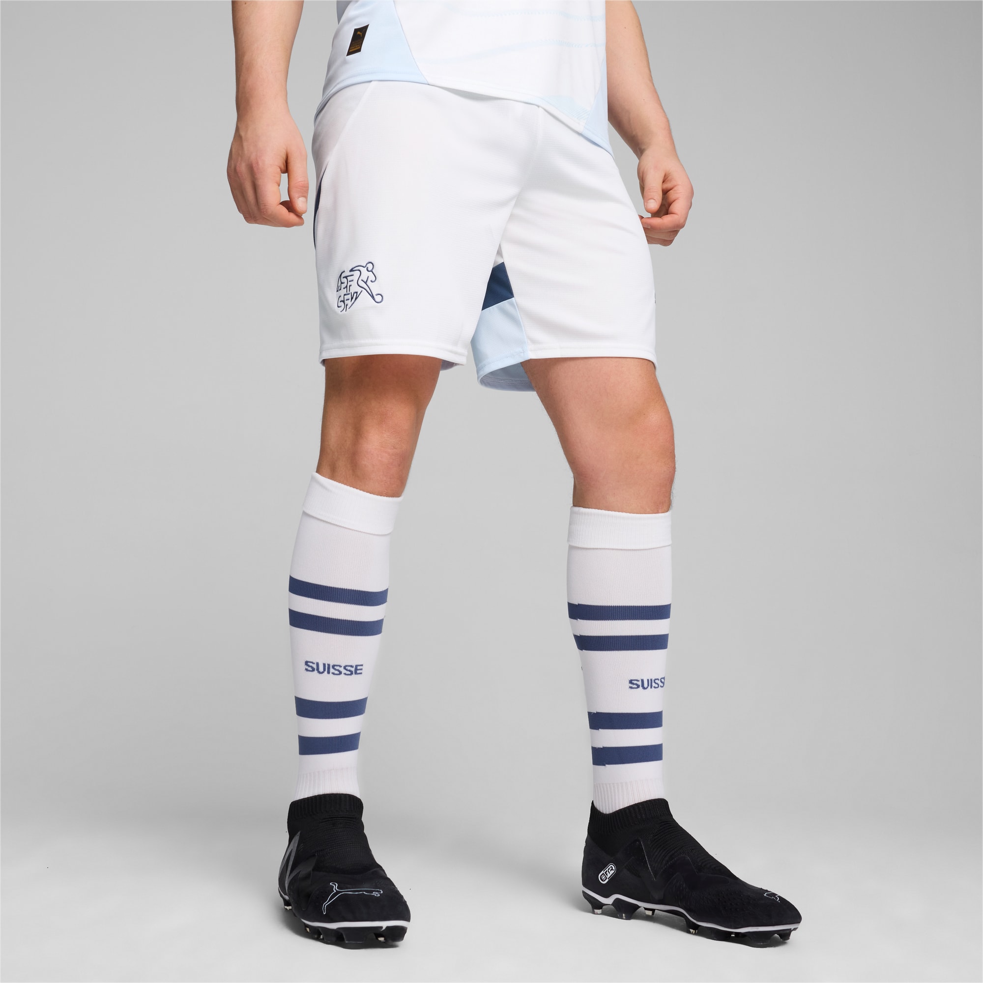 Shorts da calcio Svizzera replica da uomo