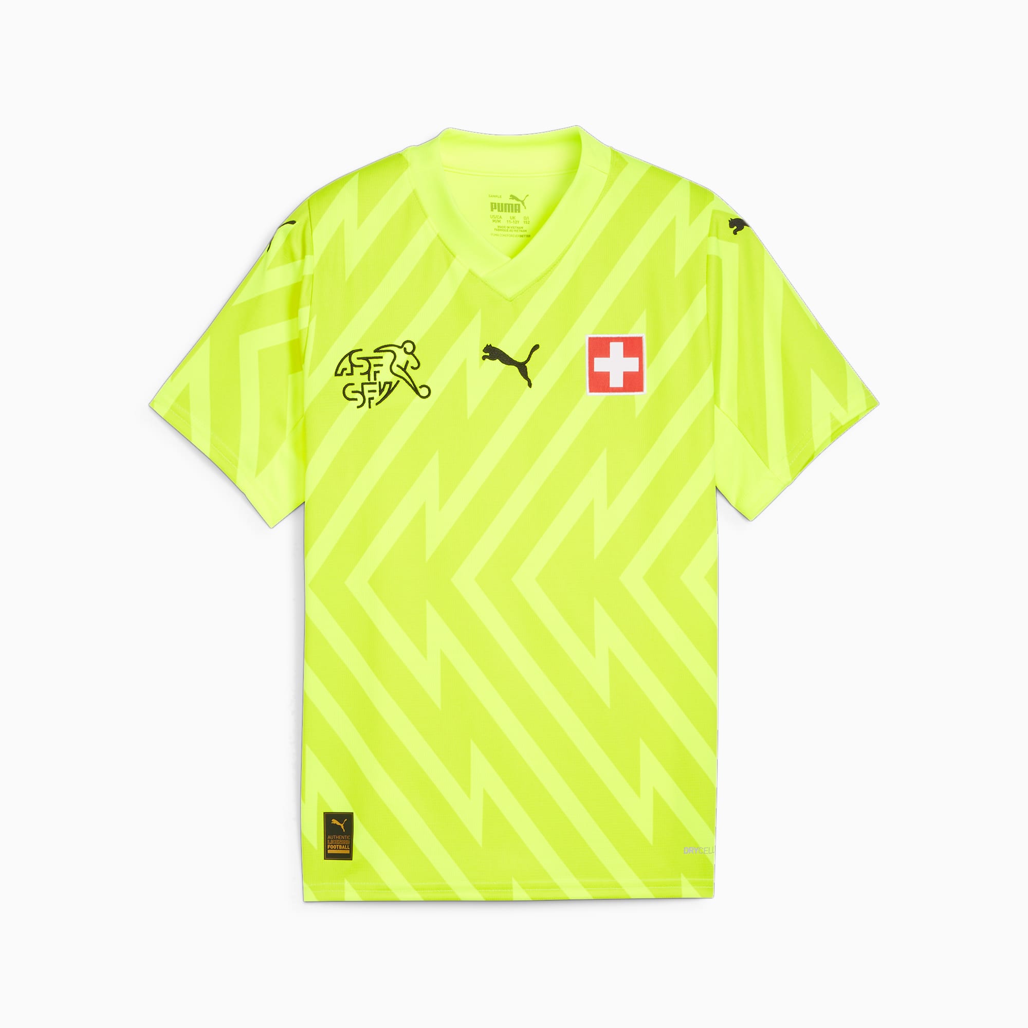 Maglia da portiere per ragazzi della Svizzera