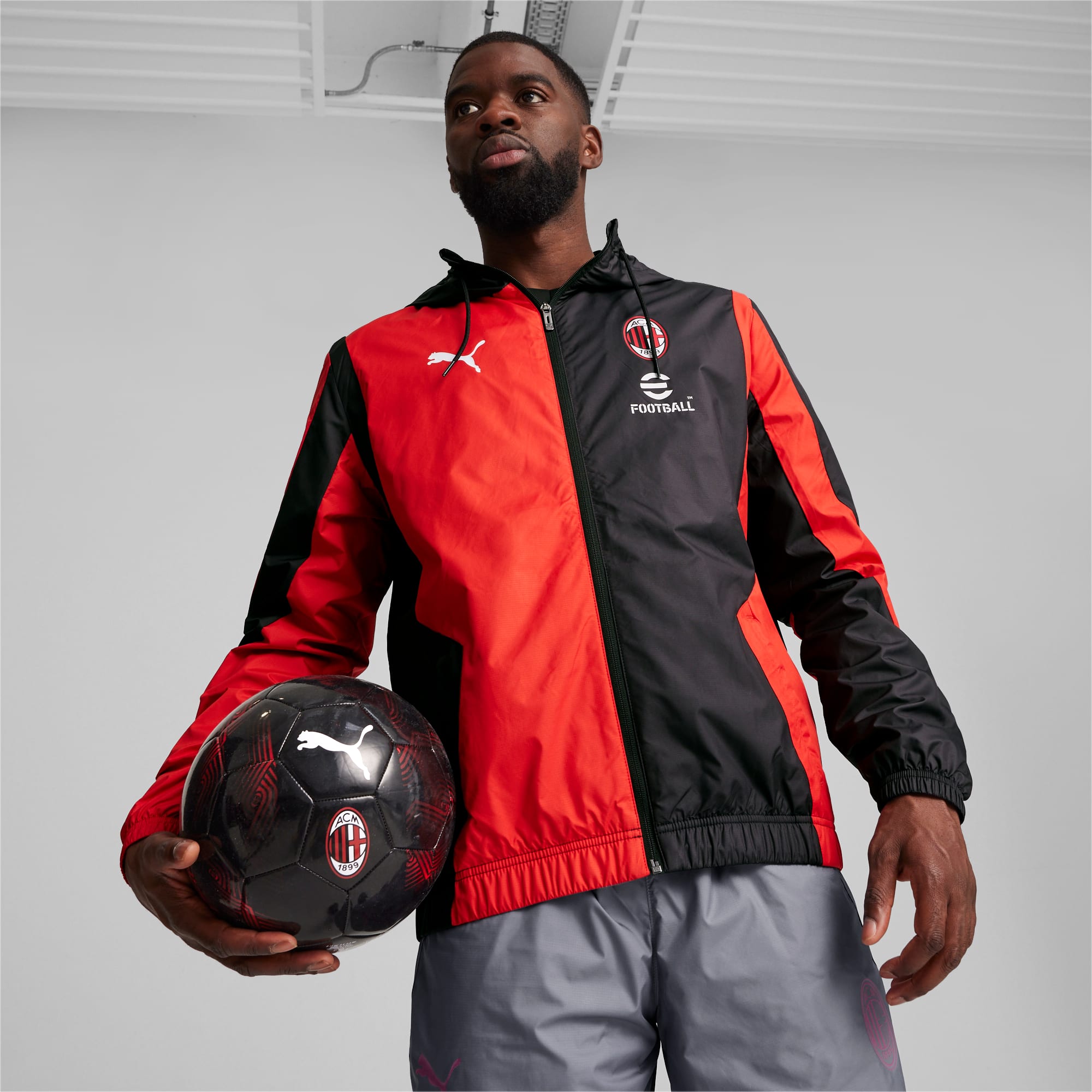 Giacca puma rosso store