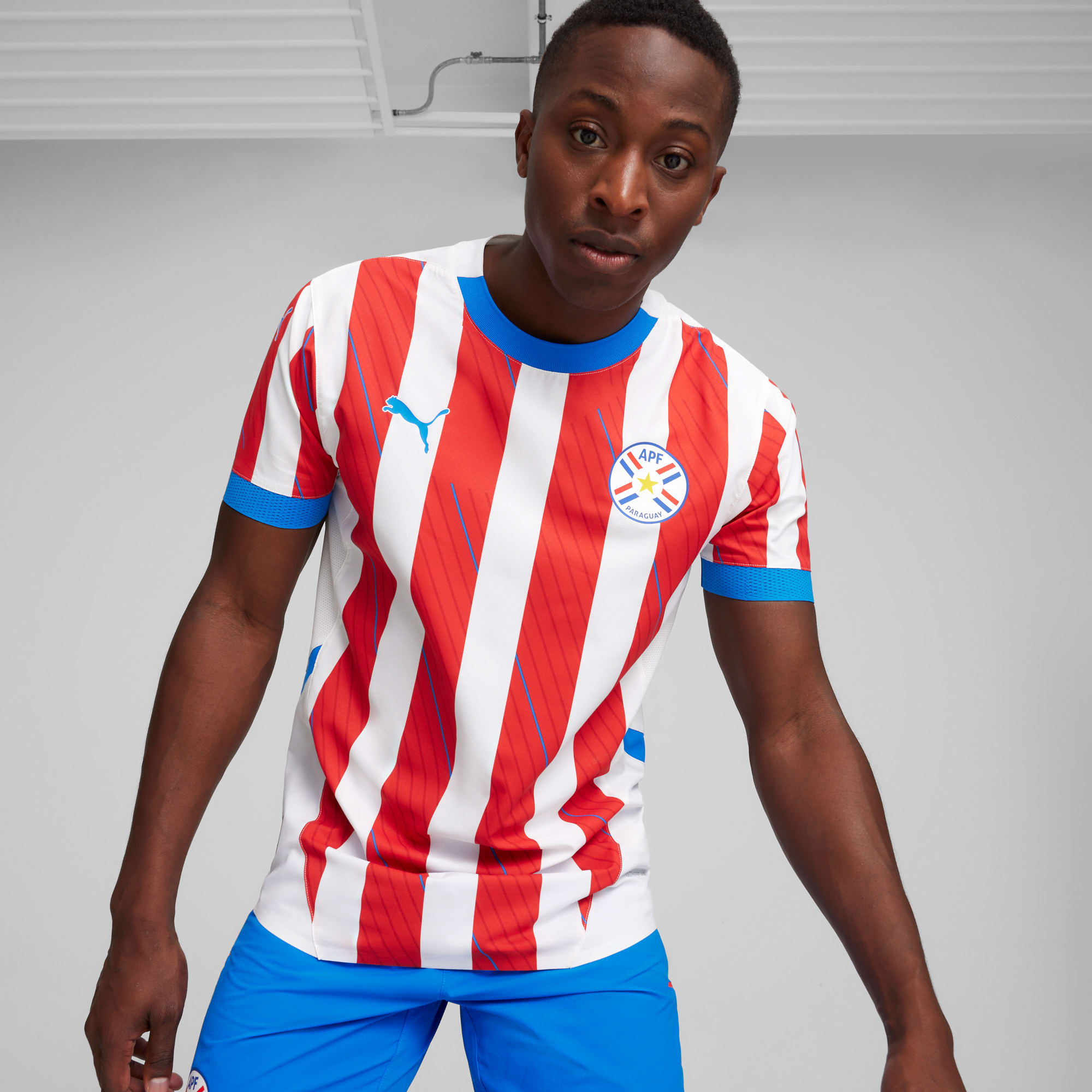 Maglia da calcio in jersey gara Home Paraguay 2024 da uomo