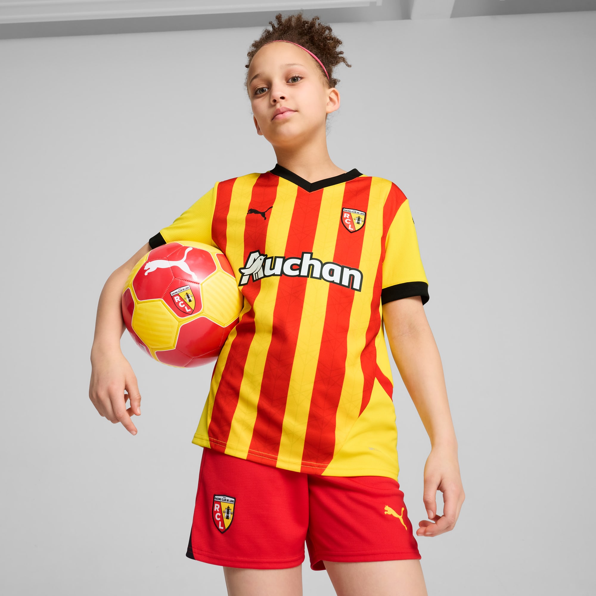 Maillot Home 24 25 RC Lens Enfant et Adolescent PUMA