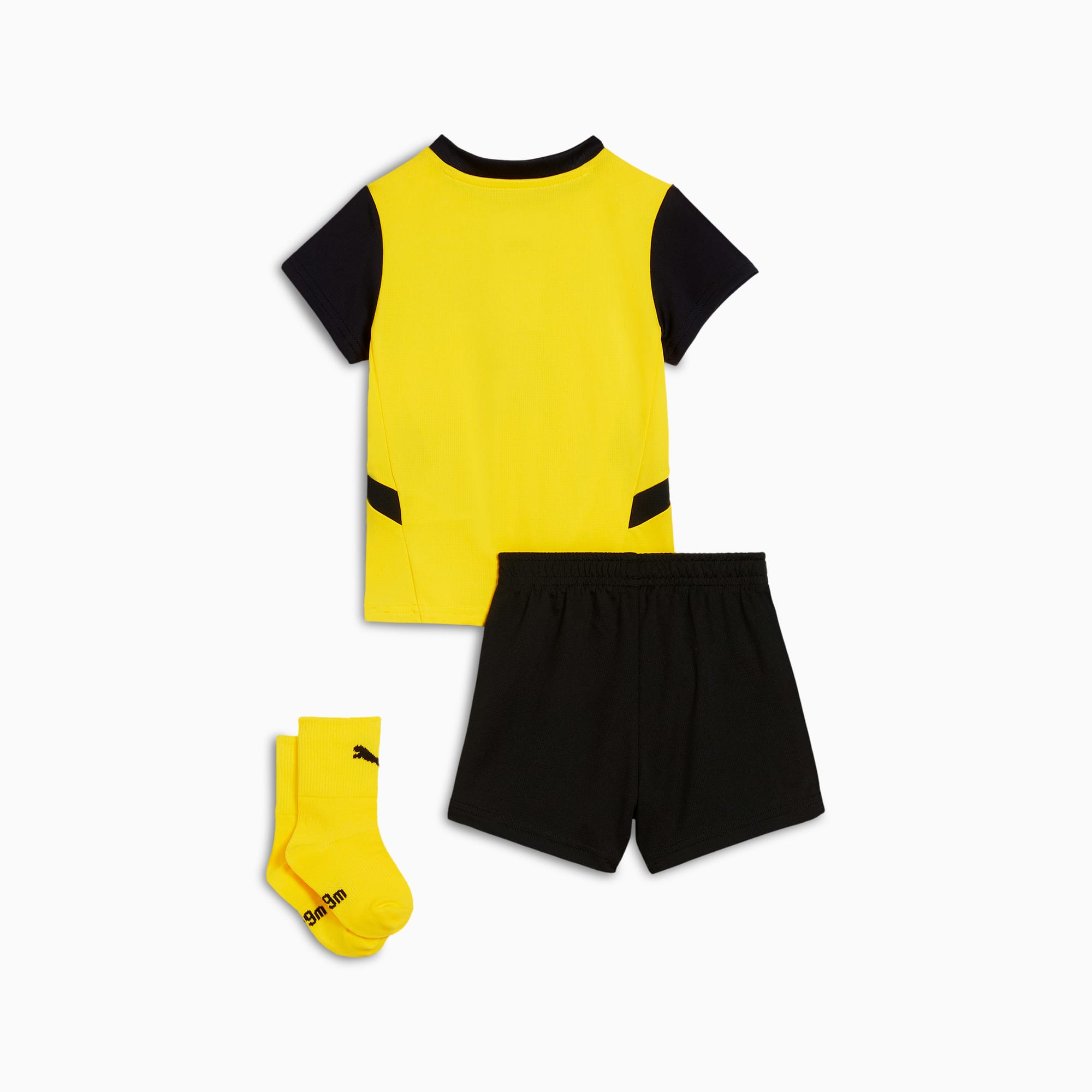 Borussia Dortmund 24/25 Home Babykit Toddler, Faster Yellow-PUMA Black, large