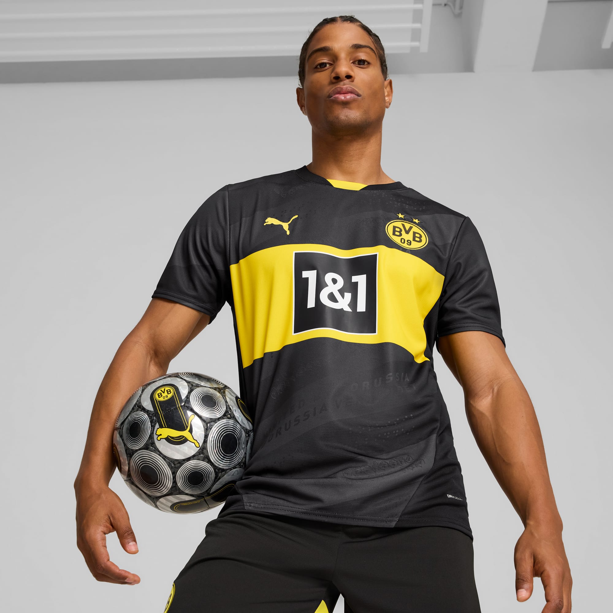 PUMA公式】メンズ ドルトムント 2024-25 アウェイ レプリカ 半袖
