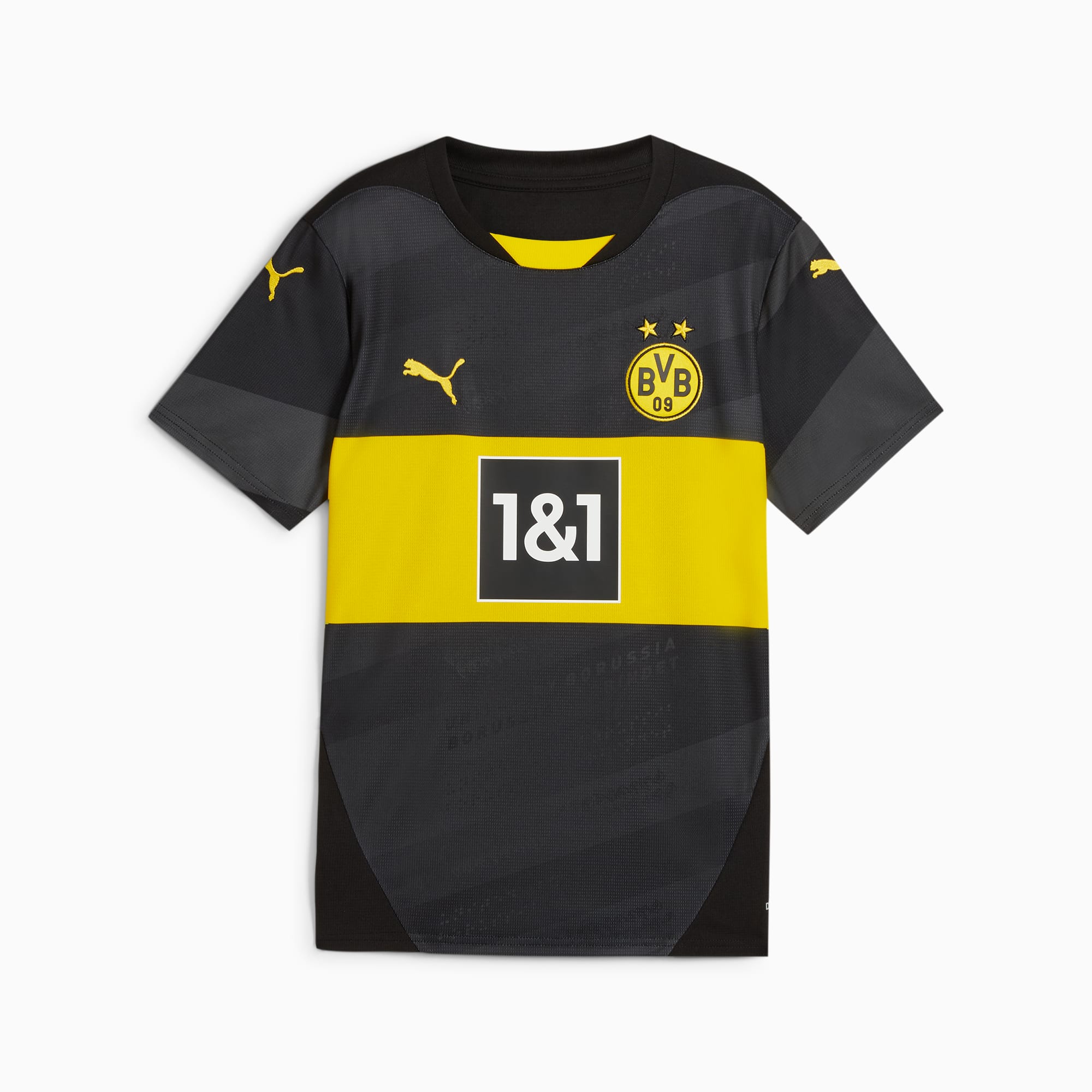 Borussia Dortmund 24/25 Big Kids' Replica Away Soccer Jersey