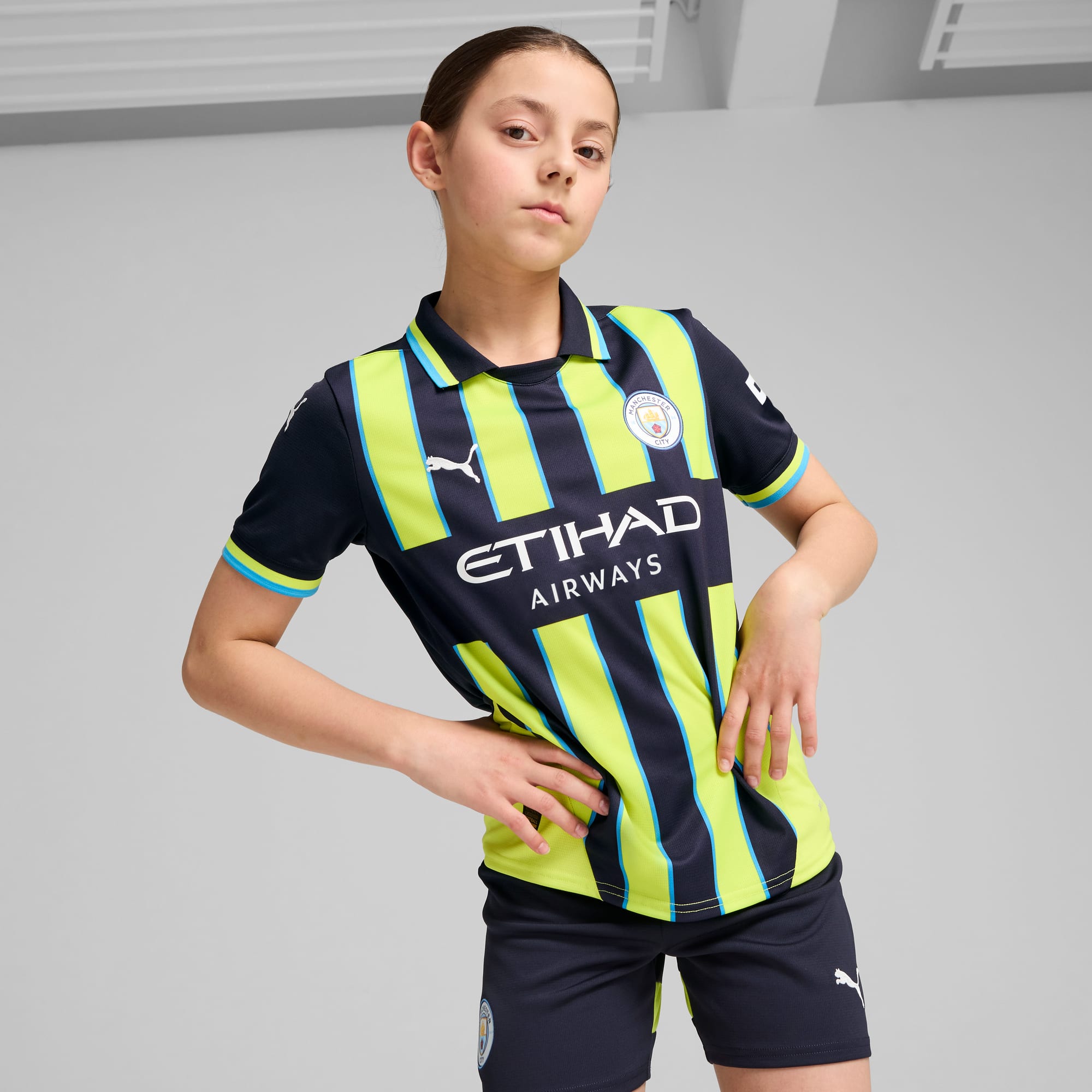 PUMA公式】キッズ マンチェスター シティFC 2024-25 アウェイ