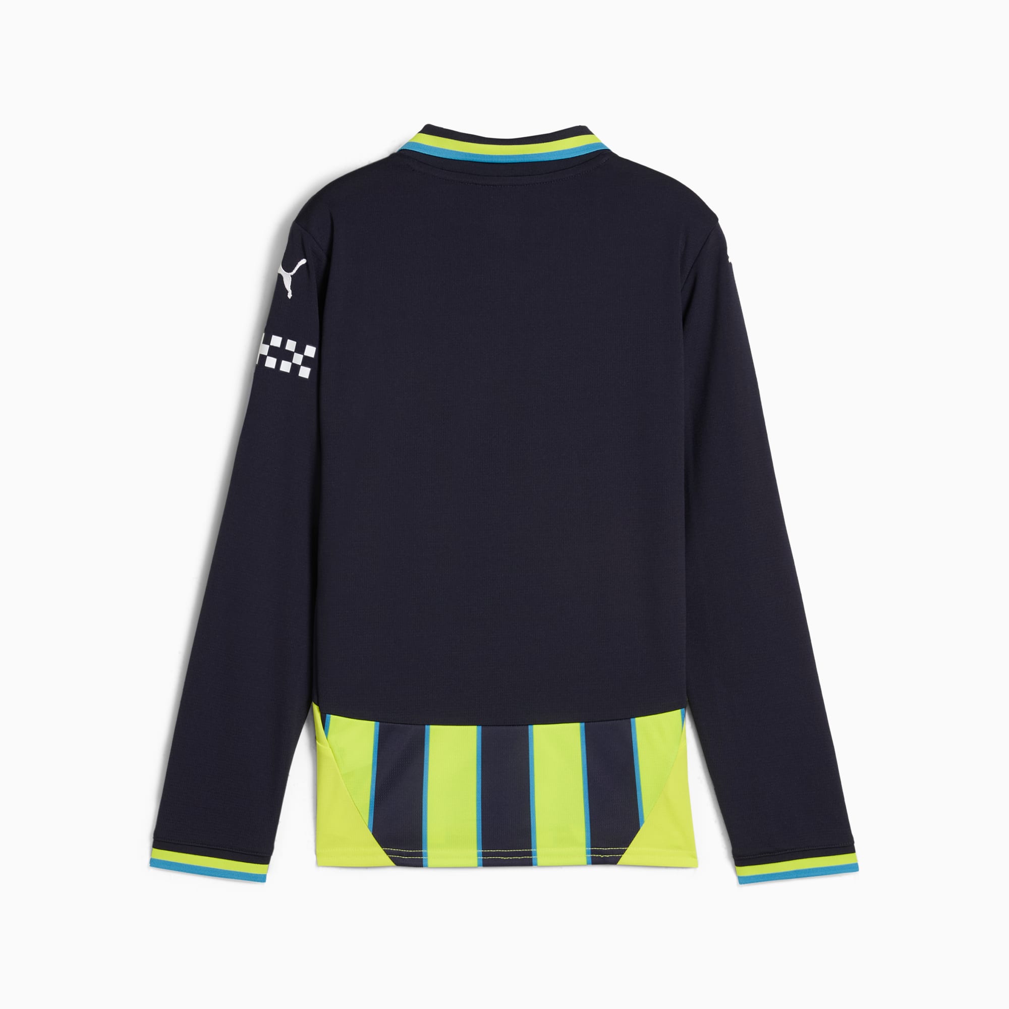 Manchester City 24 25 Away Long Sleeve Jersey Youth