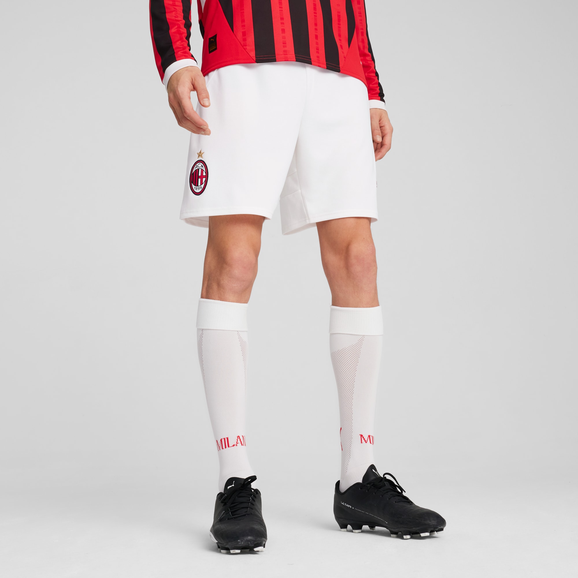 Puma shorts red deals