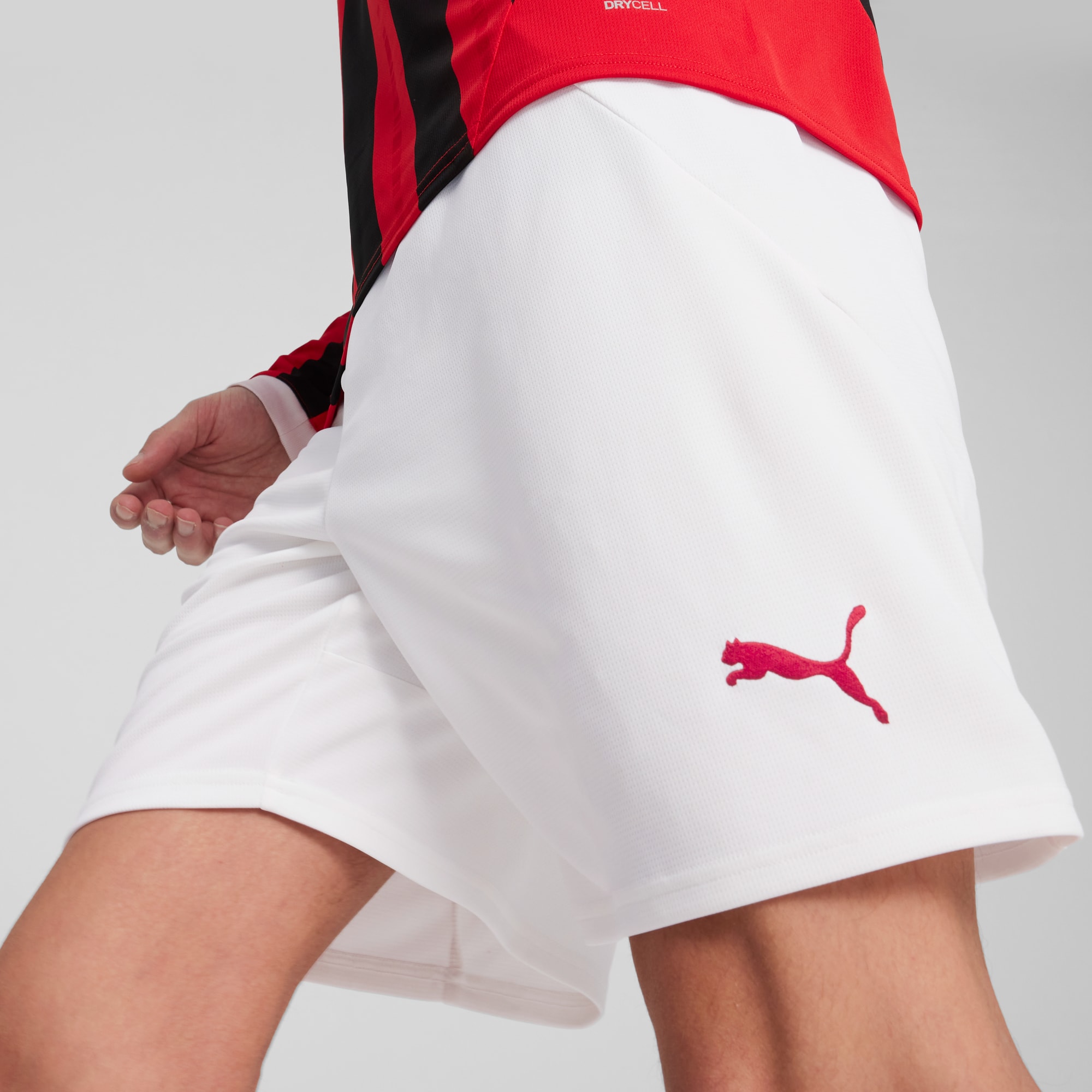 Puma white with red stripe hotsell