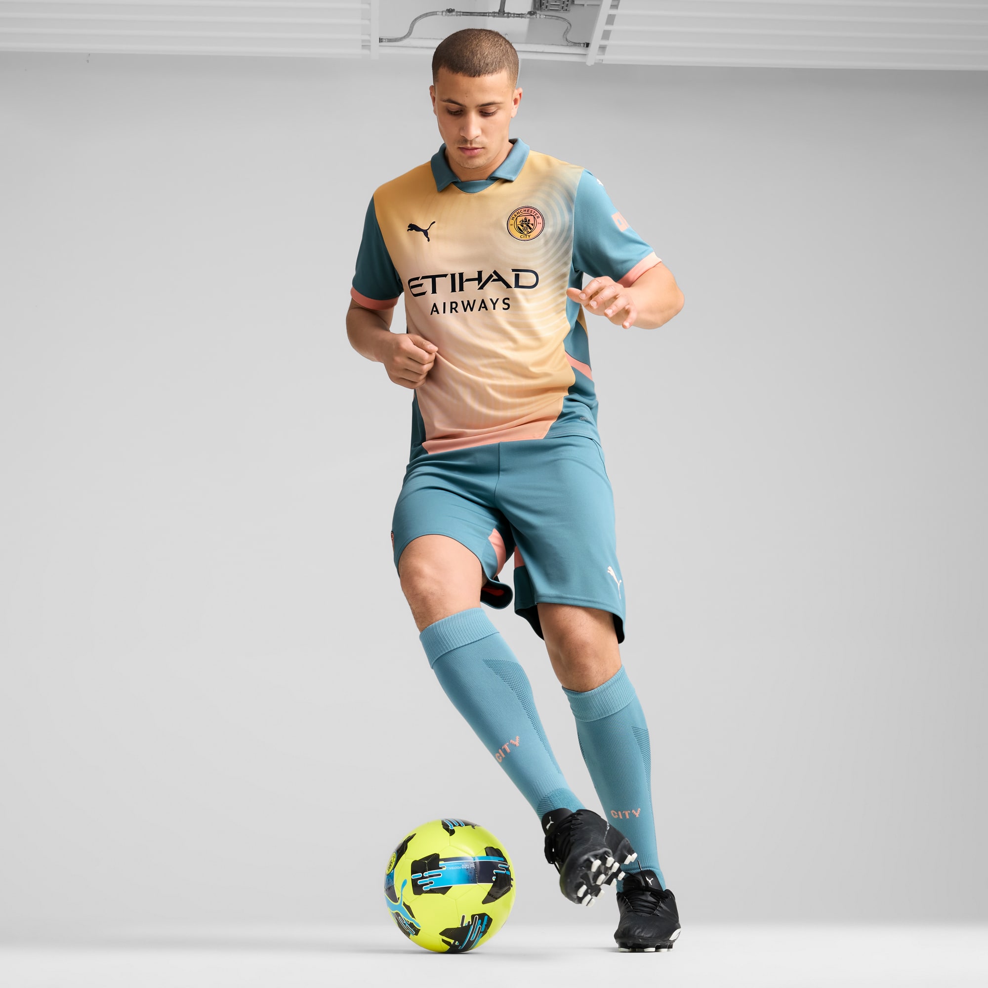 【年中無休】 シティFC マンチェスター PUMA公式】メンズ 4TH 半袖 レプリカ ウェア