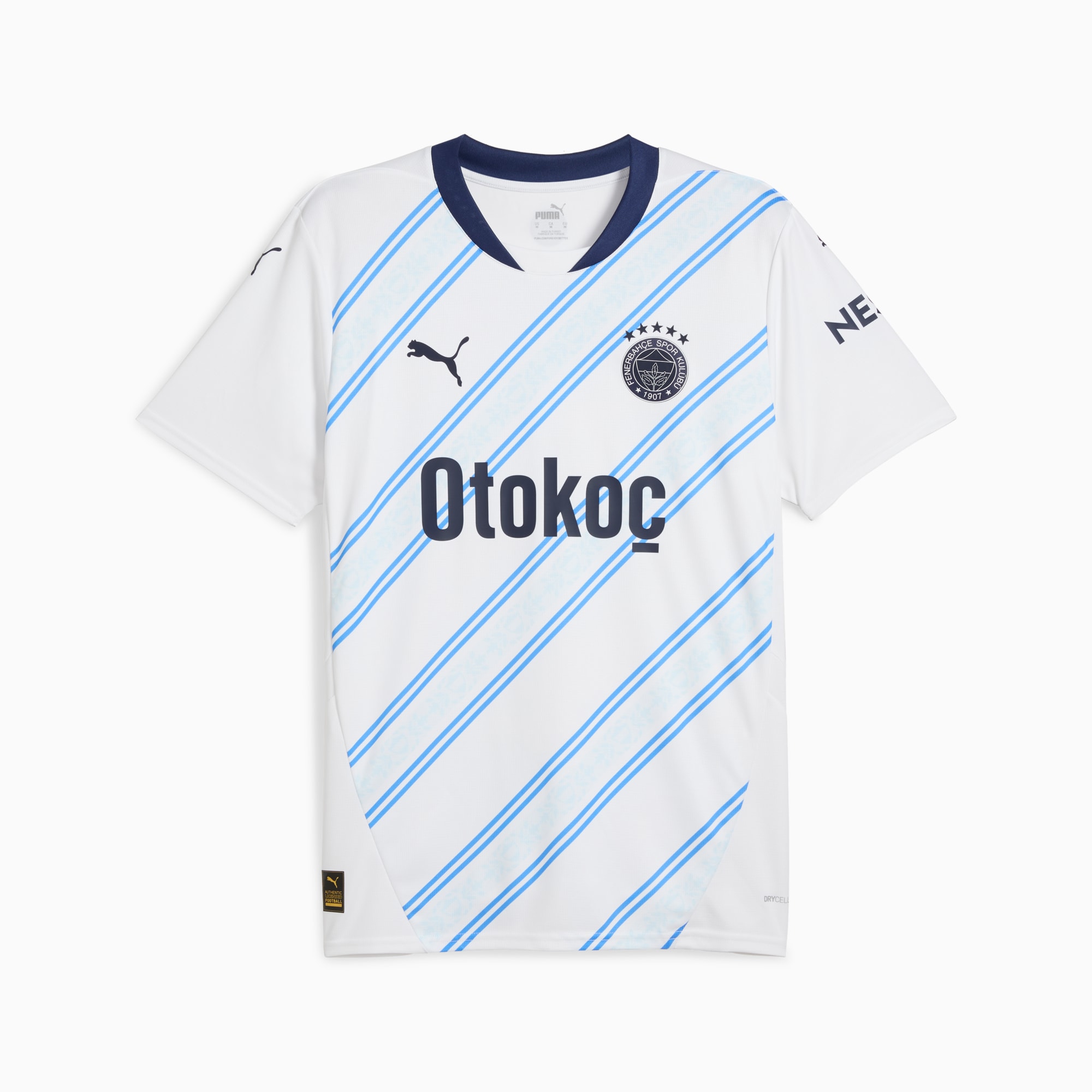Fenerbahçe SK 24/25 Away Jersey Men, PUMA White-Dusky Blue, large