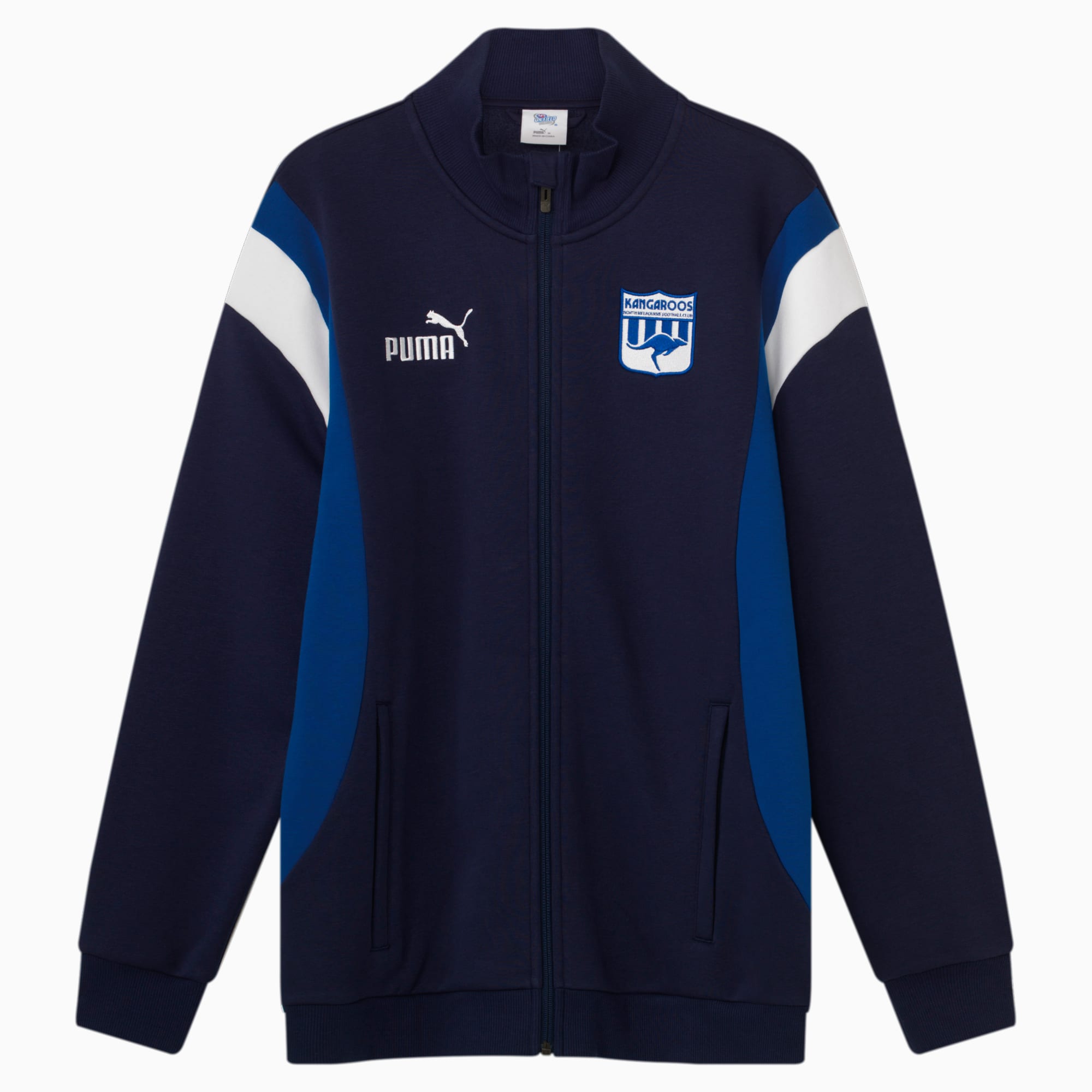 North Melbourne Football Club 2024 Men s Heritage Zip Up Jacket