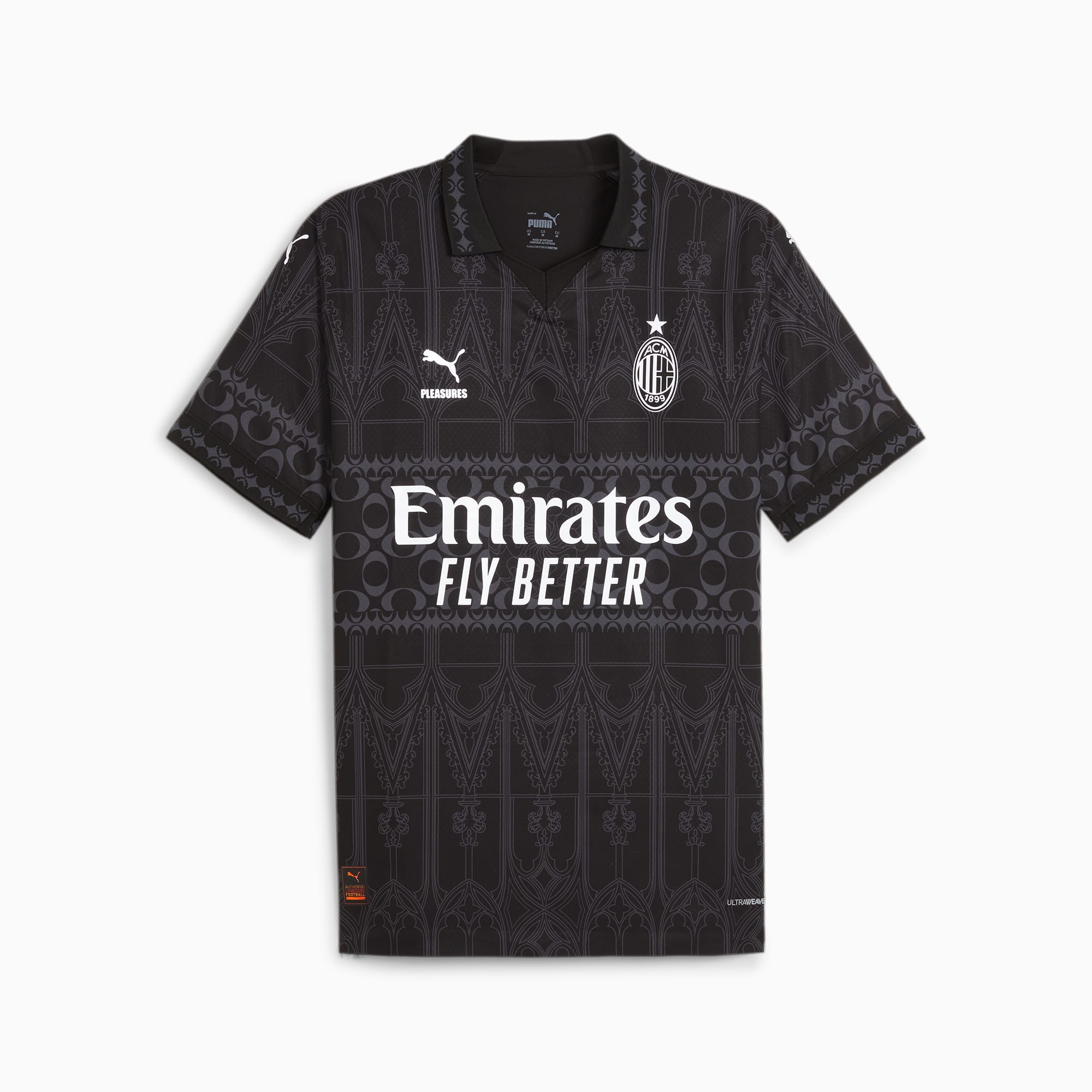 AC Milan x PLEASURES Women s Authentic Football Jersey