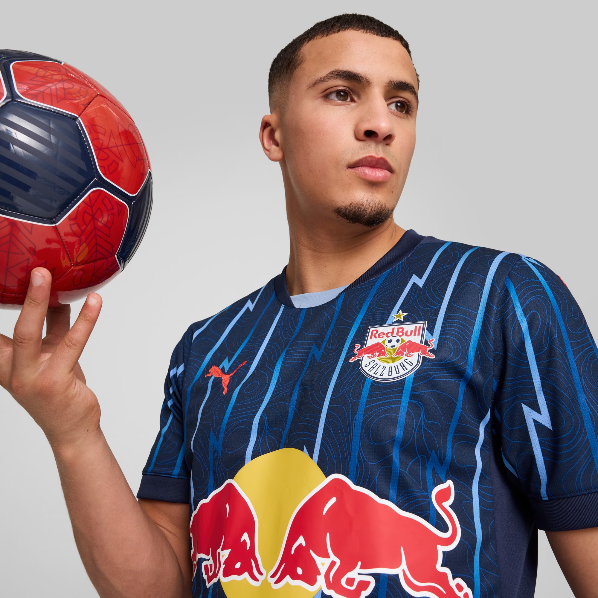 FC Red Bull Salzburg 24 25 Away Jersey Men PUMA