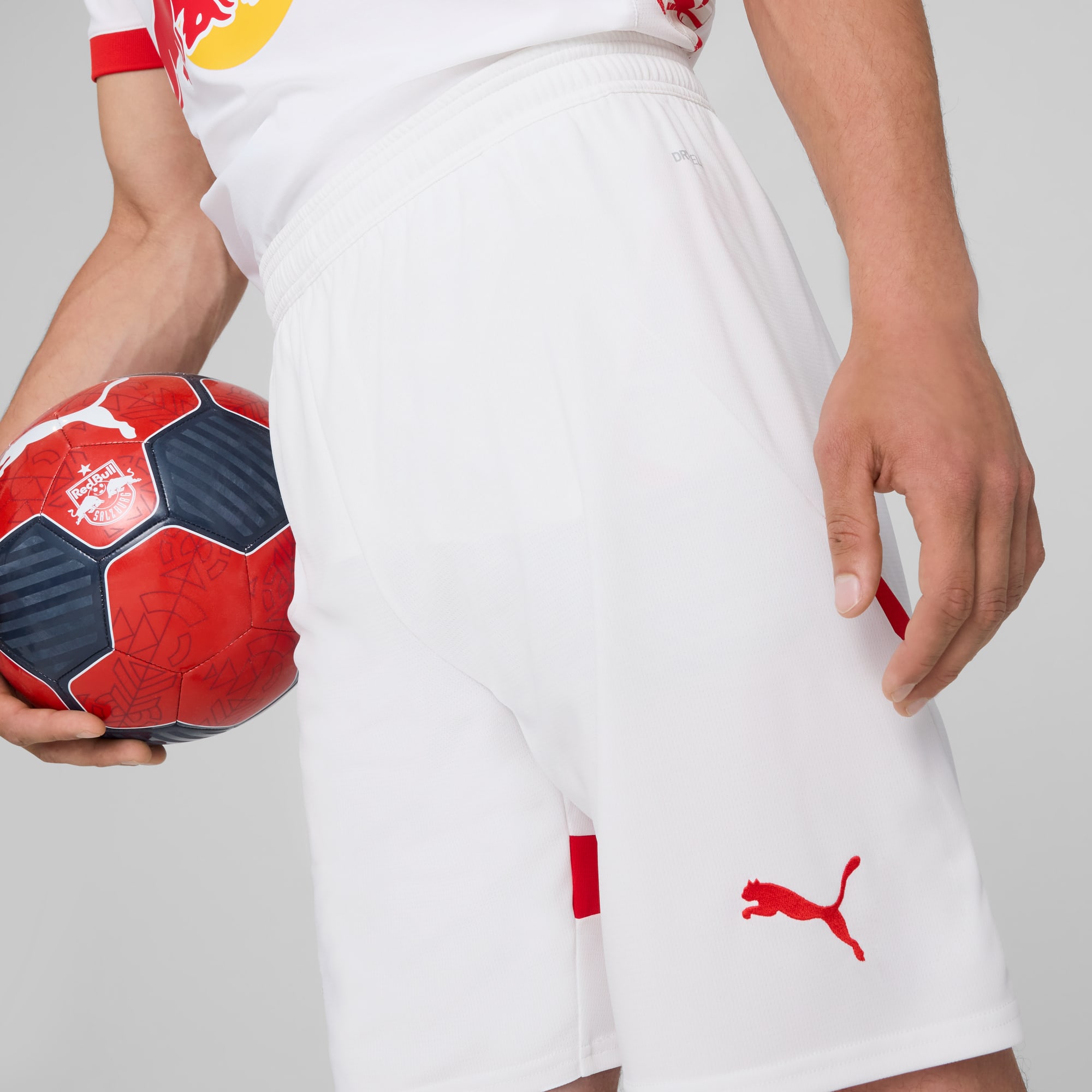 FC Red Bull Salzburg 24/25 Shorts Men, PUMA White-PUMA Red, large